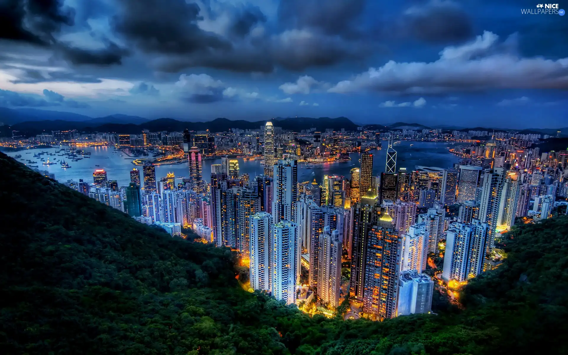 skyscrapers, Taiwan, Taipei