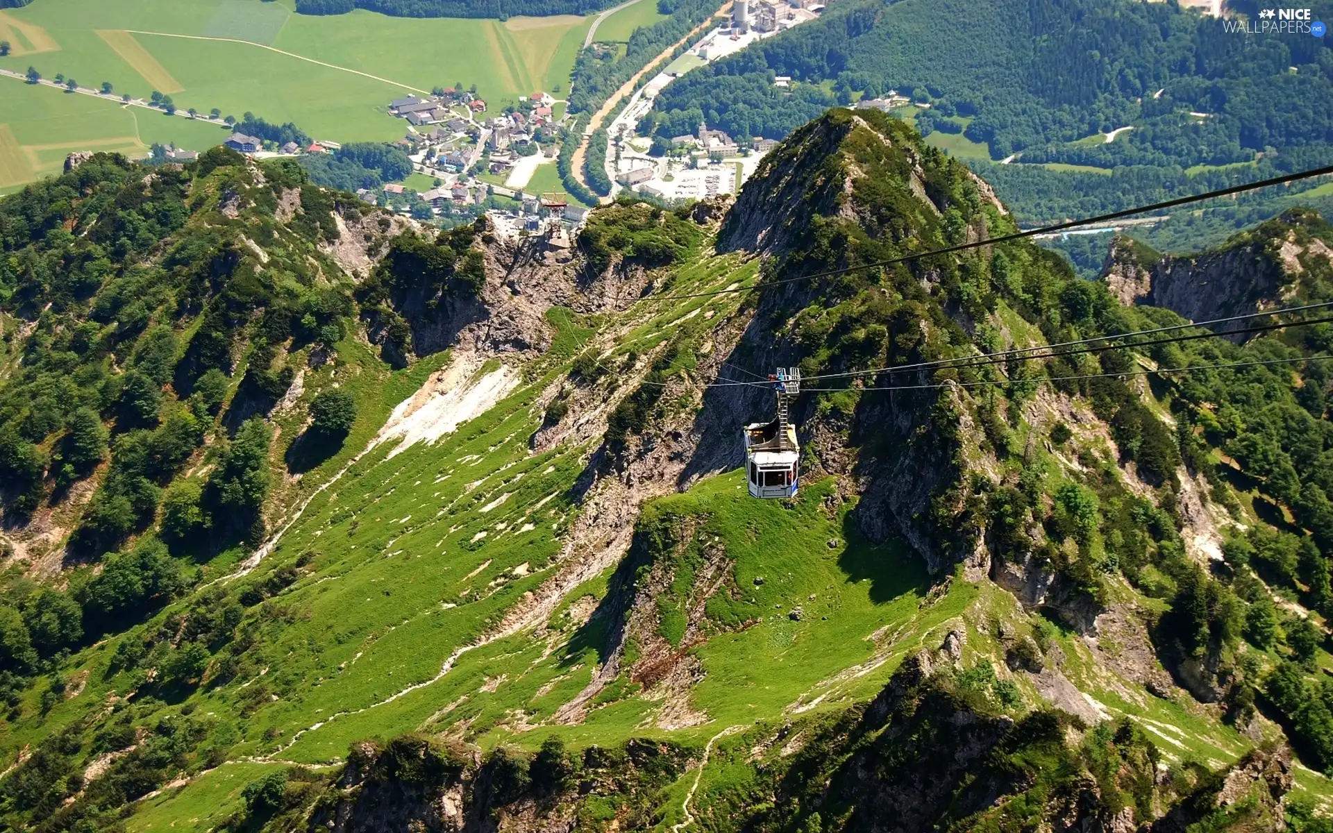 Mountains, roller coaster, Zakopane, slopes