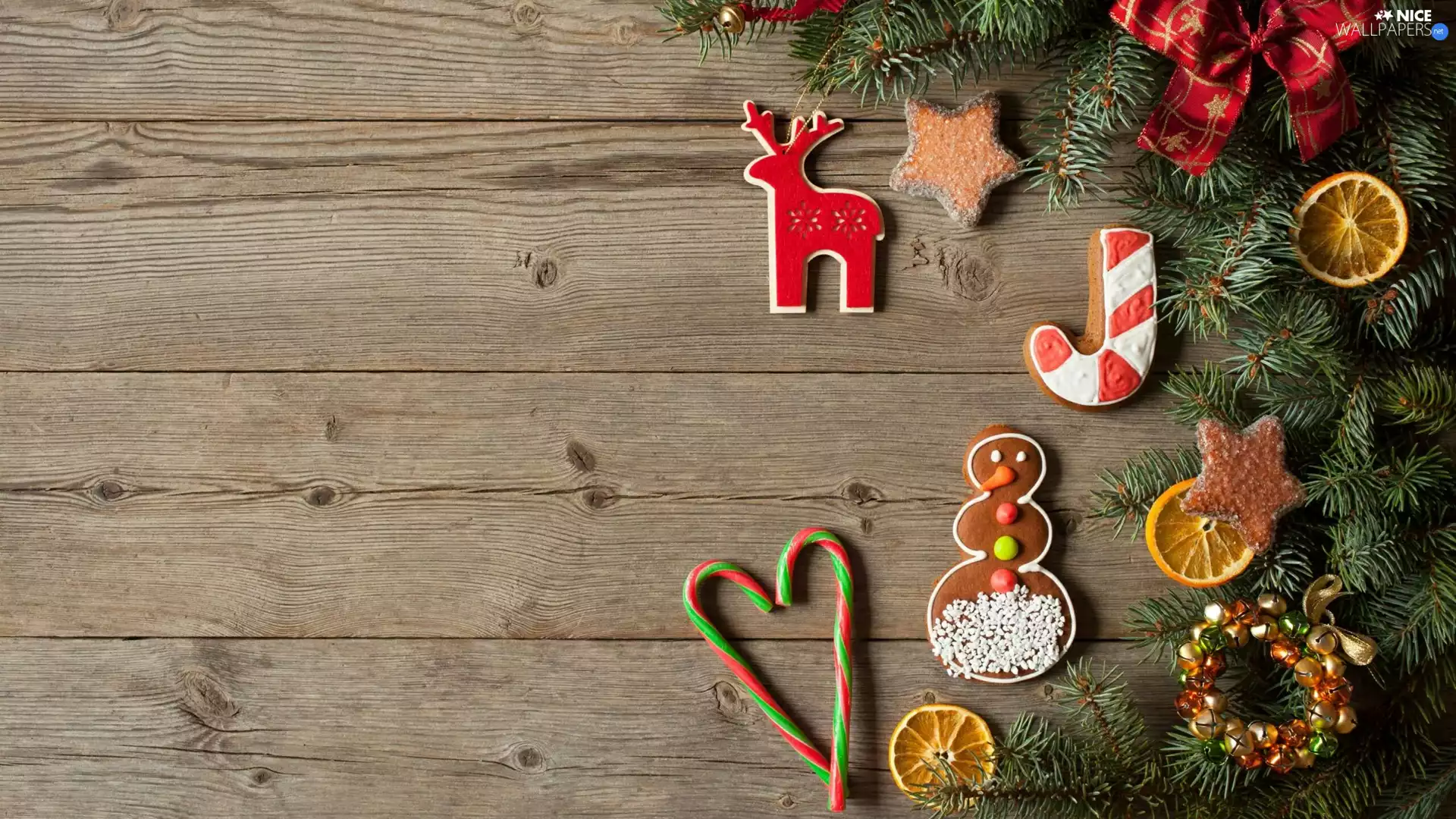 reindeer, Christmas, Twigs, Snowman, composition, ginger, ornamentation