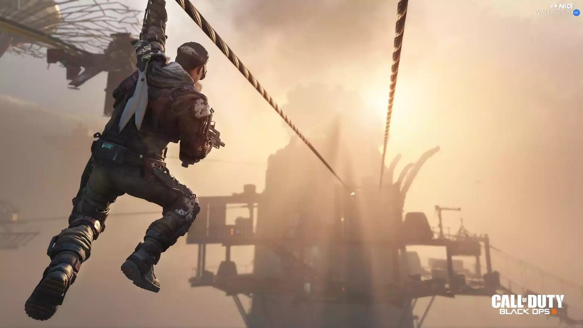 ropes, Call of Duty Black Ops III, soldier