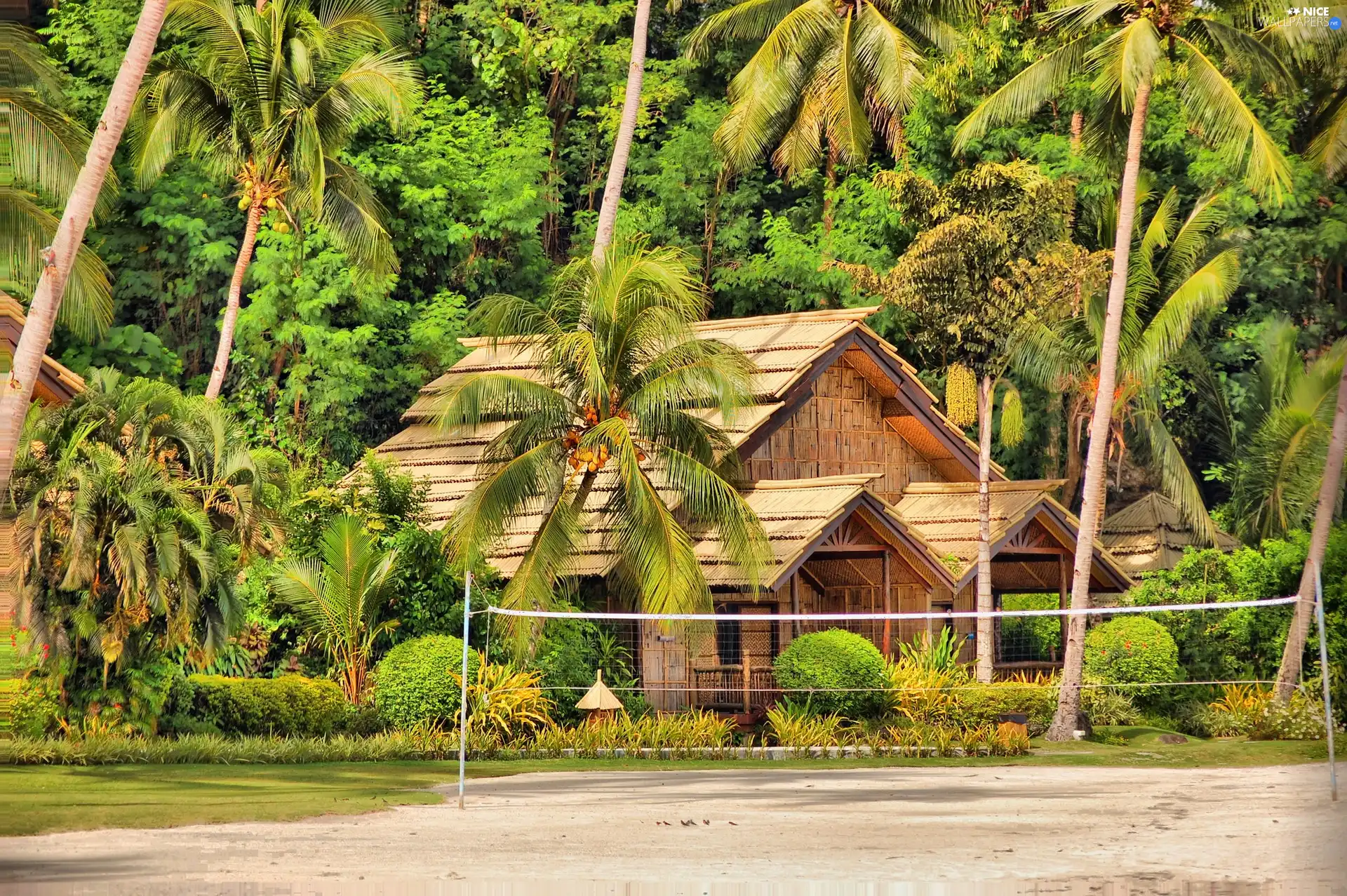 spa, Palms, Davao, Philippines, Samal Island, Home