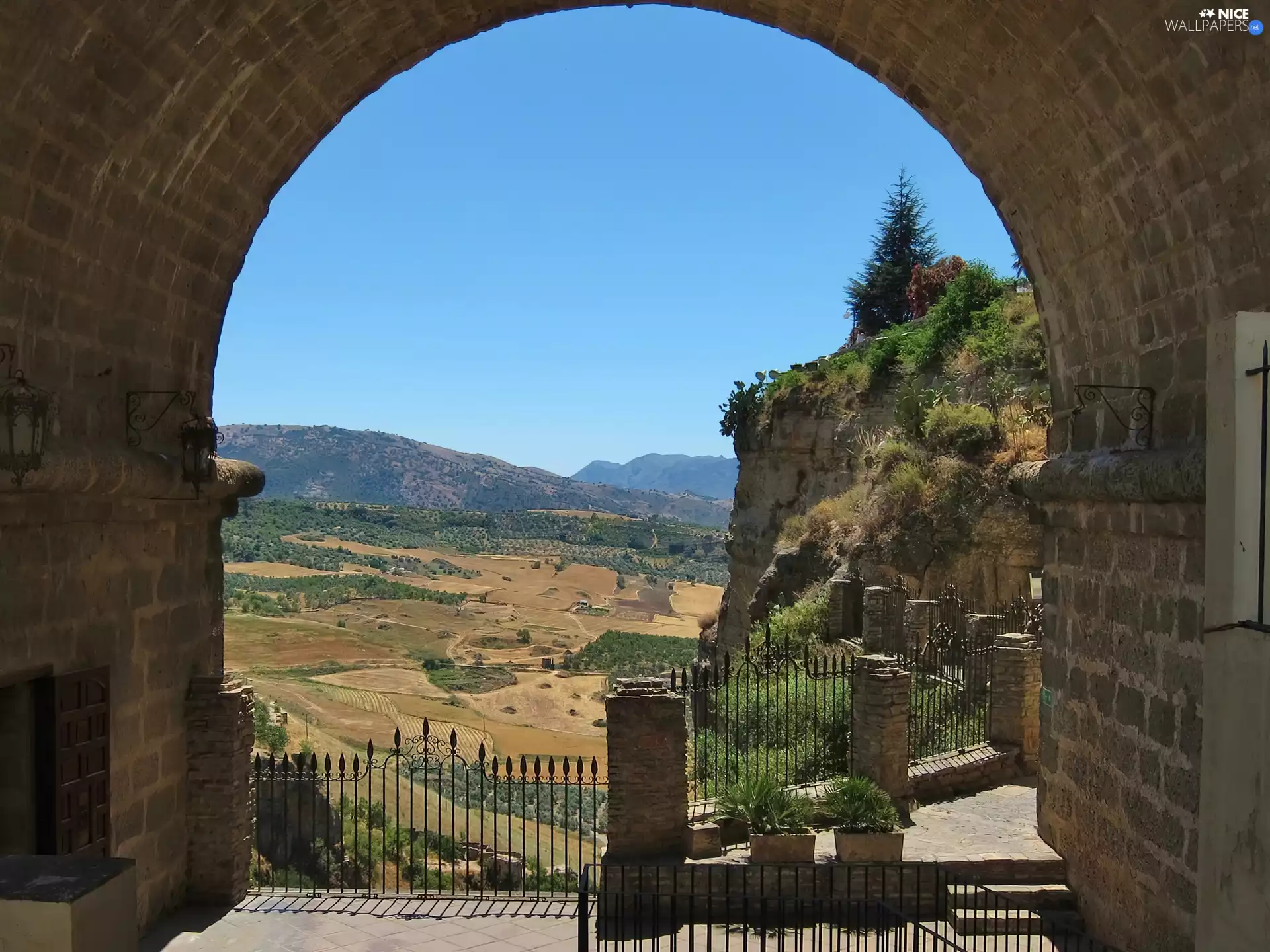 Ronda, Bow, View, Spain