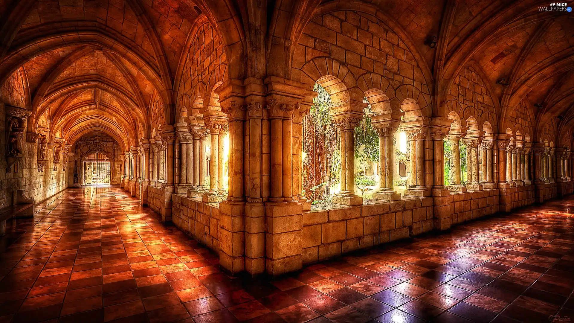 Manor House, interior, Spanish