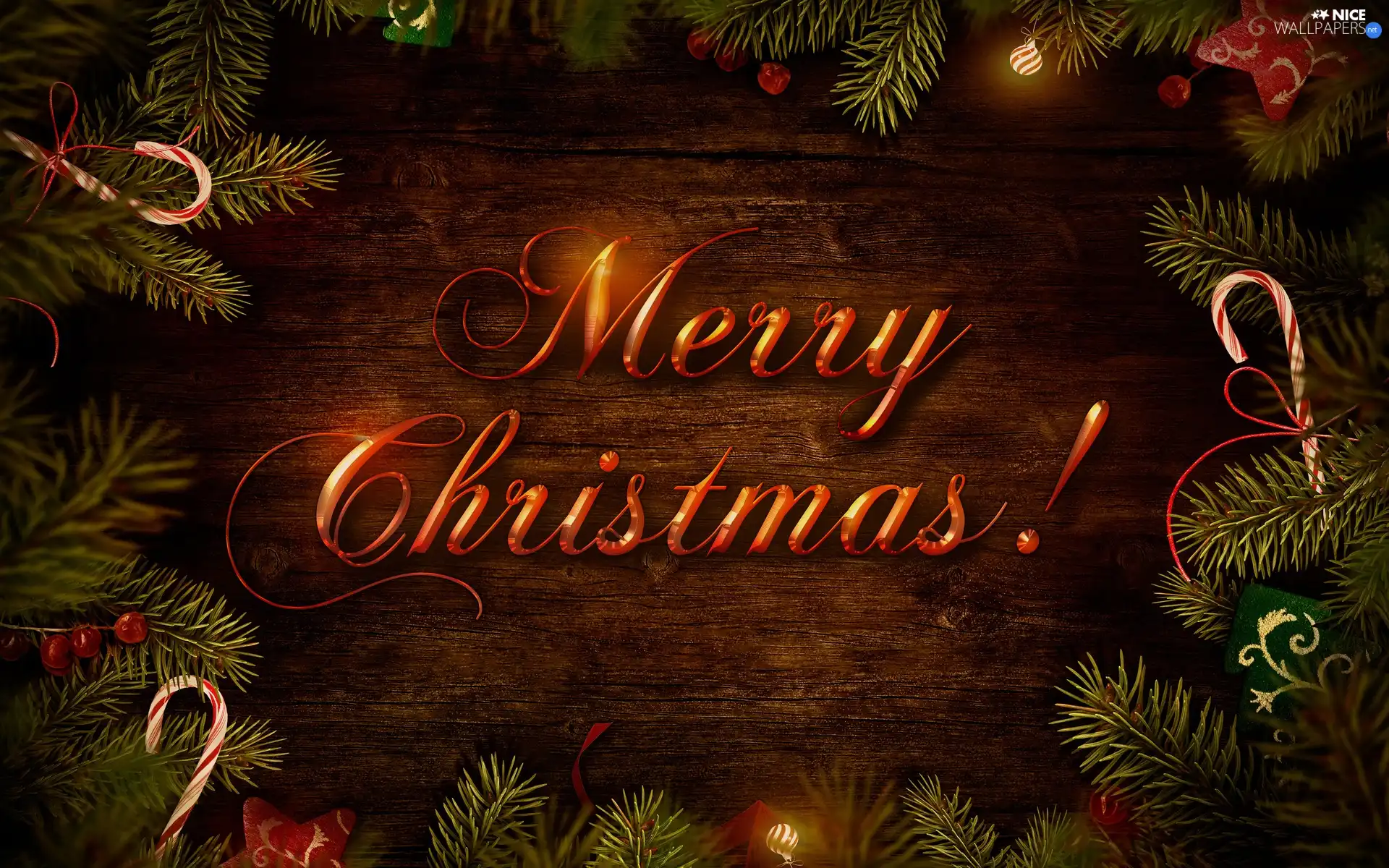 spruce, Merry, Christmas