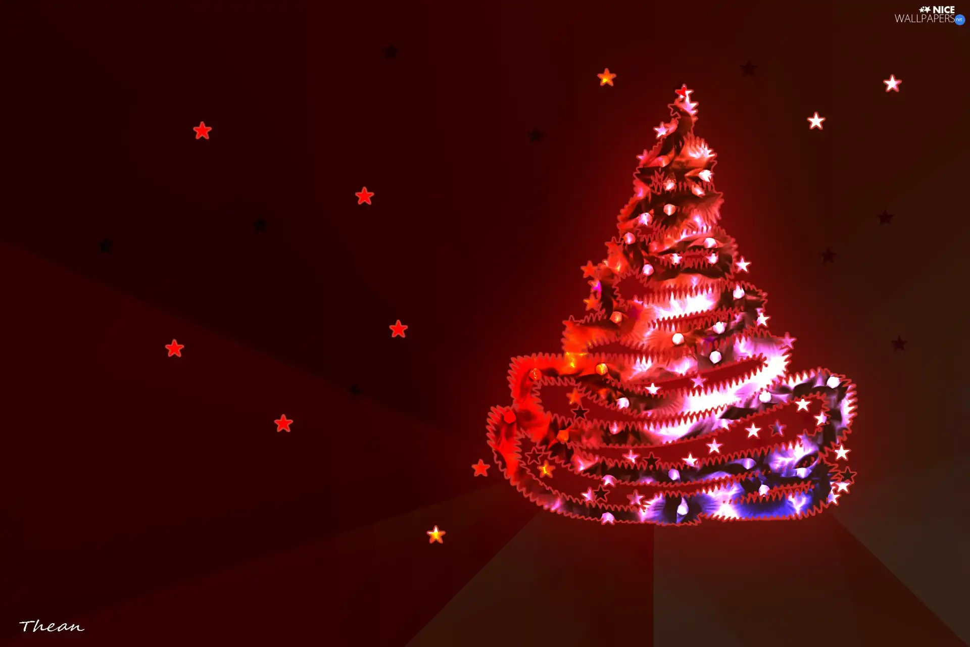 Christmas, christmas tree, Stars
