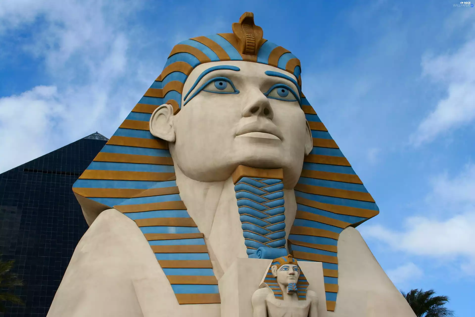 Statue monument, Sphinx