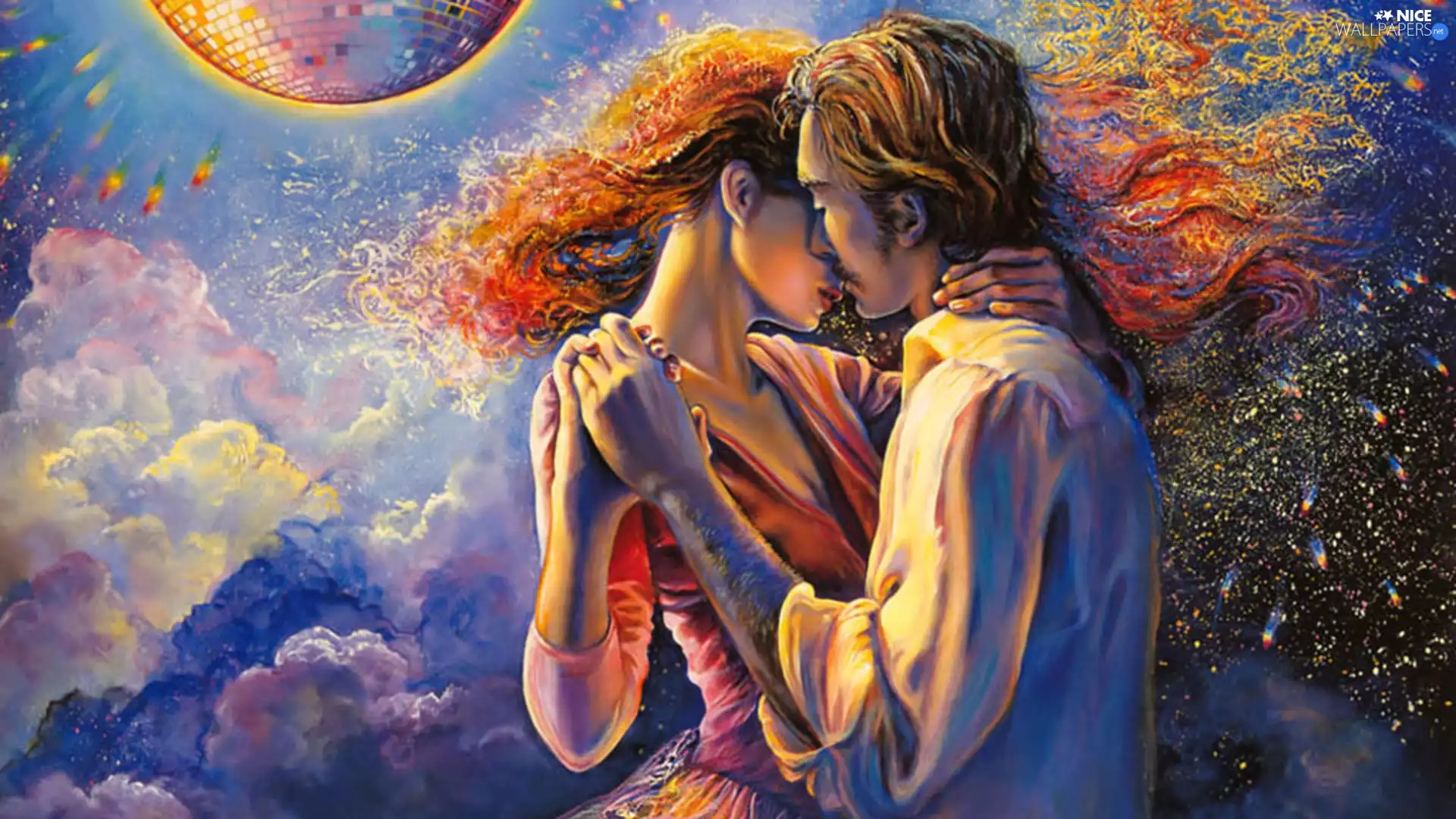 Dancing, clouds, Orb, Steam