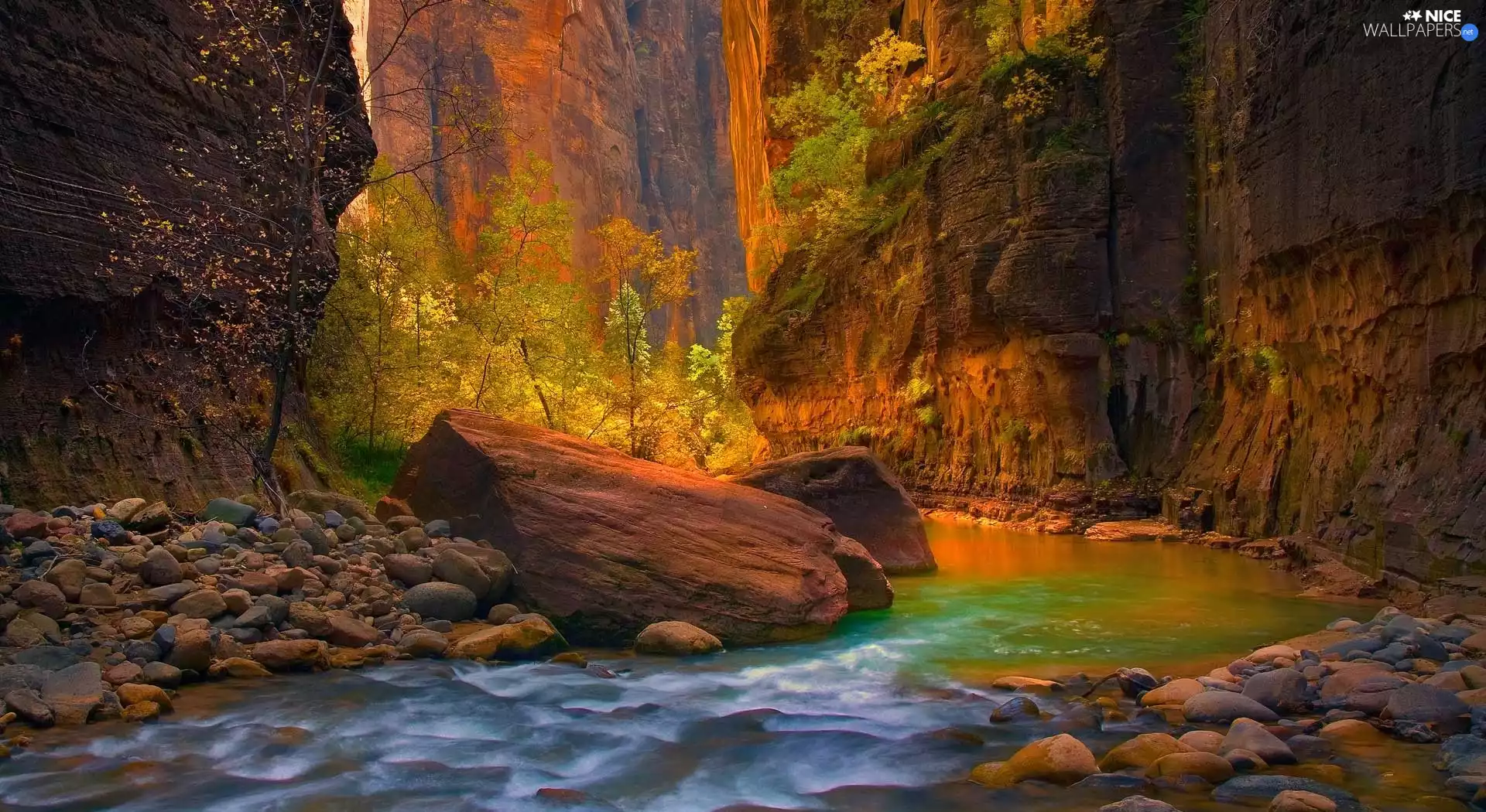 Stones, rocks, River