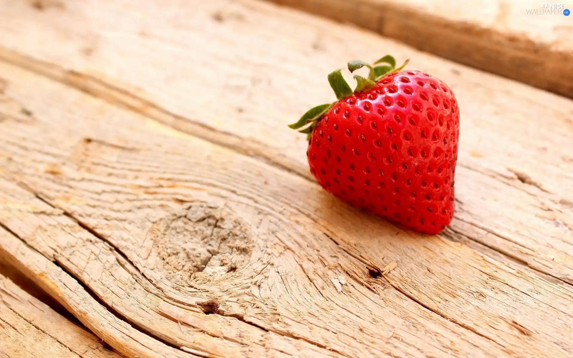 Strawberry, Wooden, board