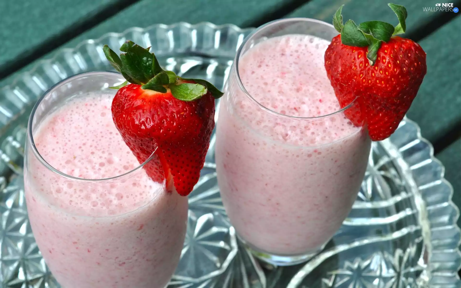cocktail, Glass, Fruits, strawberry