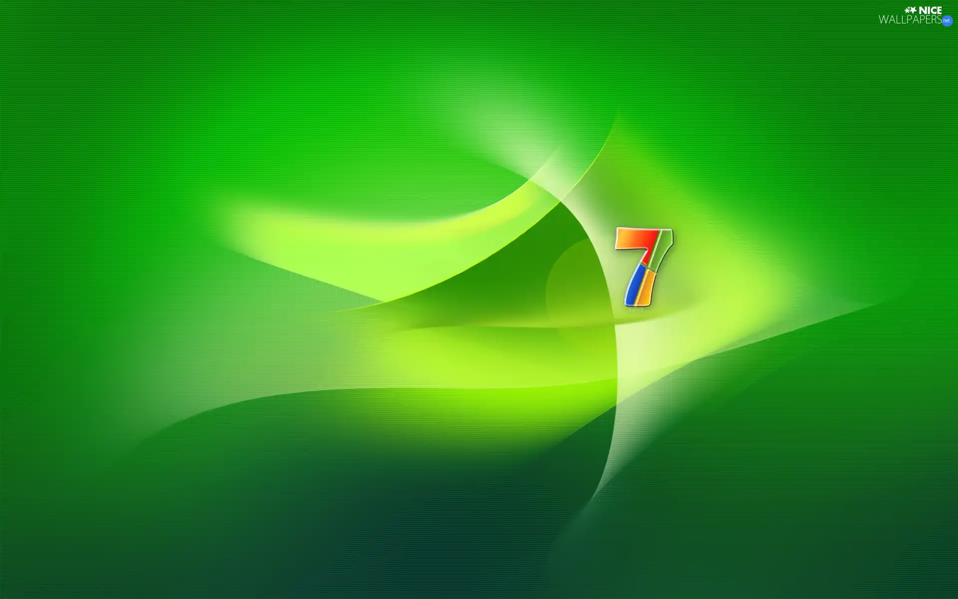 Windows 7, Belts, streaks, green ones