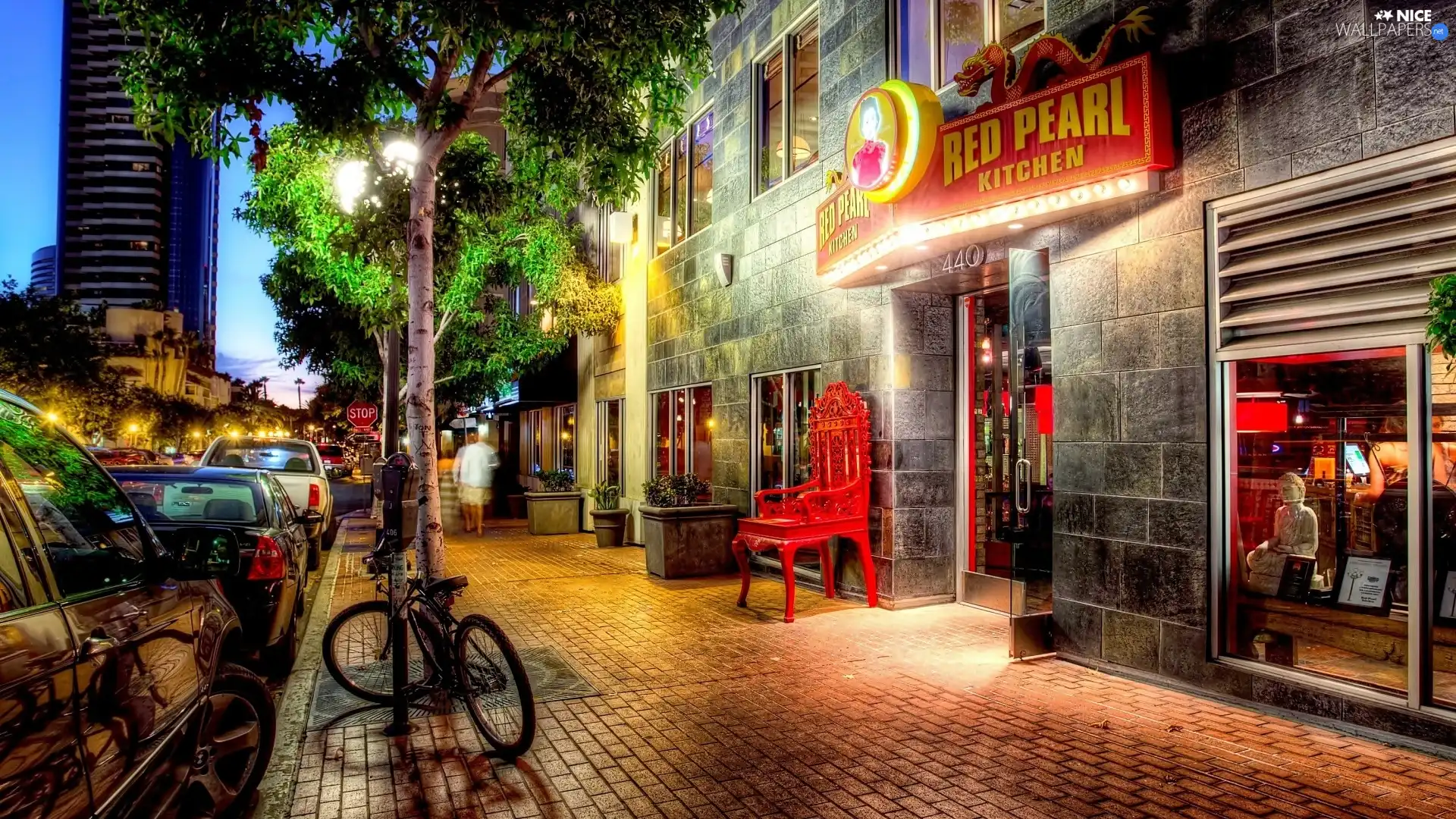 San Diego, Restaurant, Street