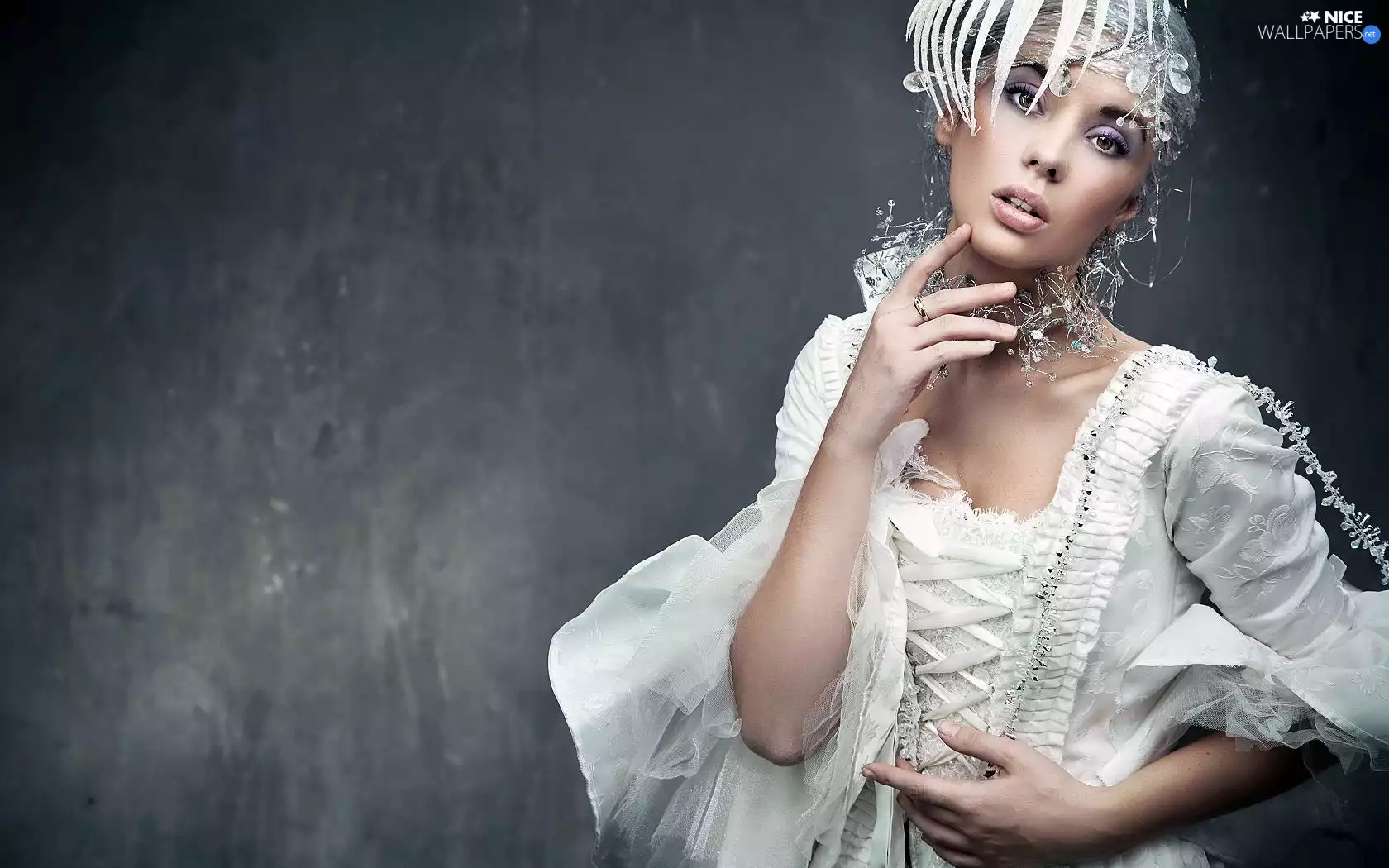 Women, style, make-up, mode