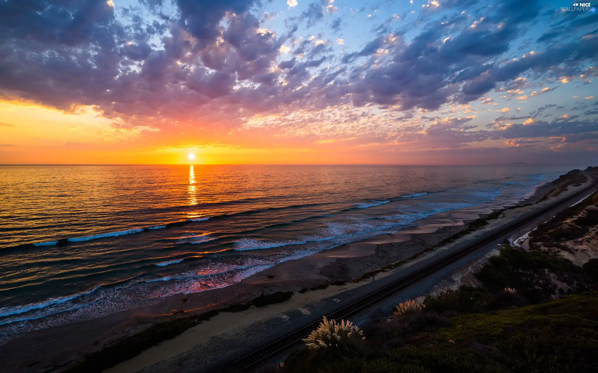 sea, Great Sunsets