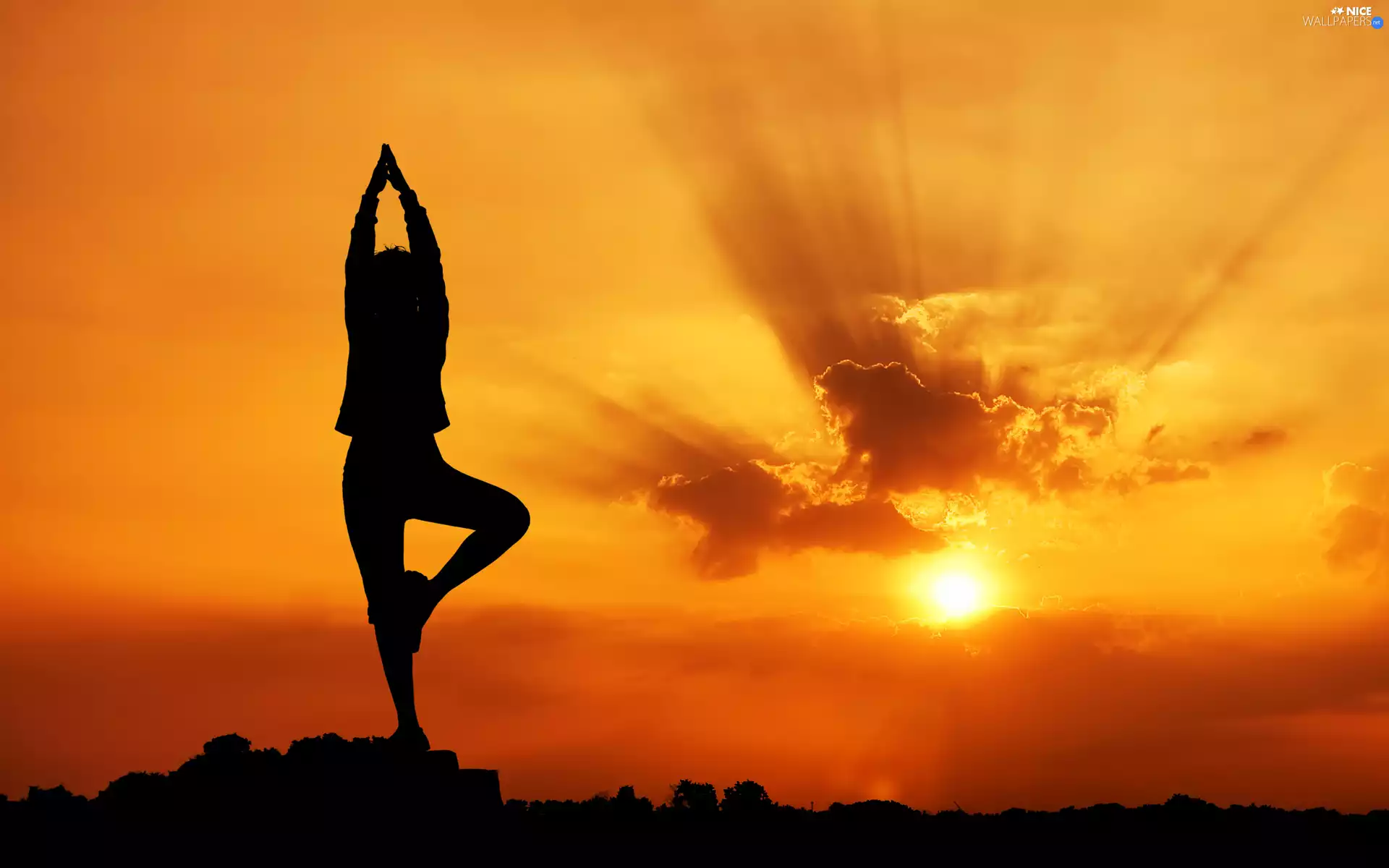 Great Sunsets, gymnastics, Yoga, Women