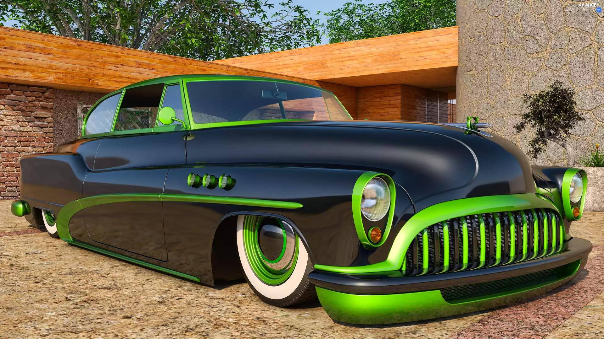 1953, antique, Buick Super Riviera Coupe