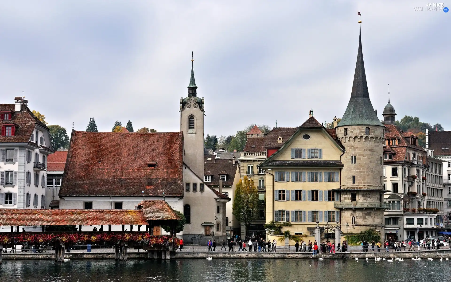 Switzerland, Town, Lucerne