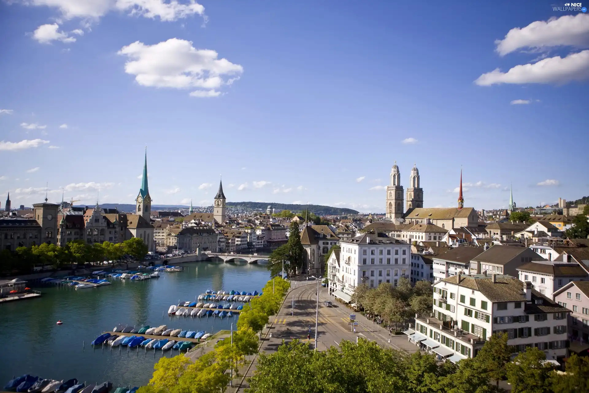 Switzerland, Town, Zurich