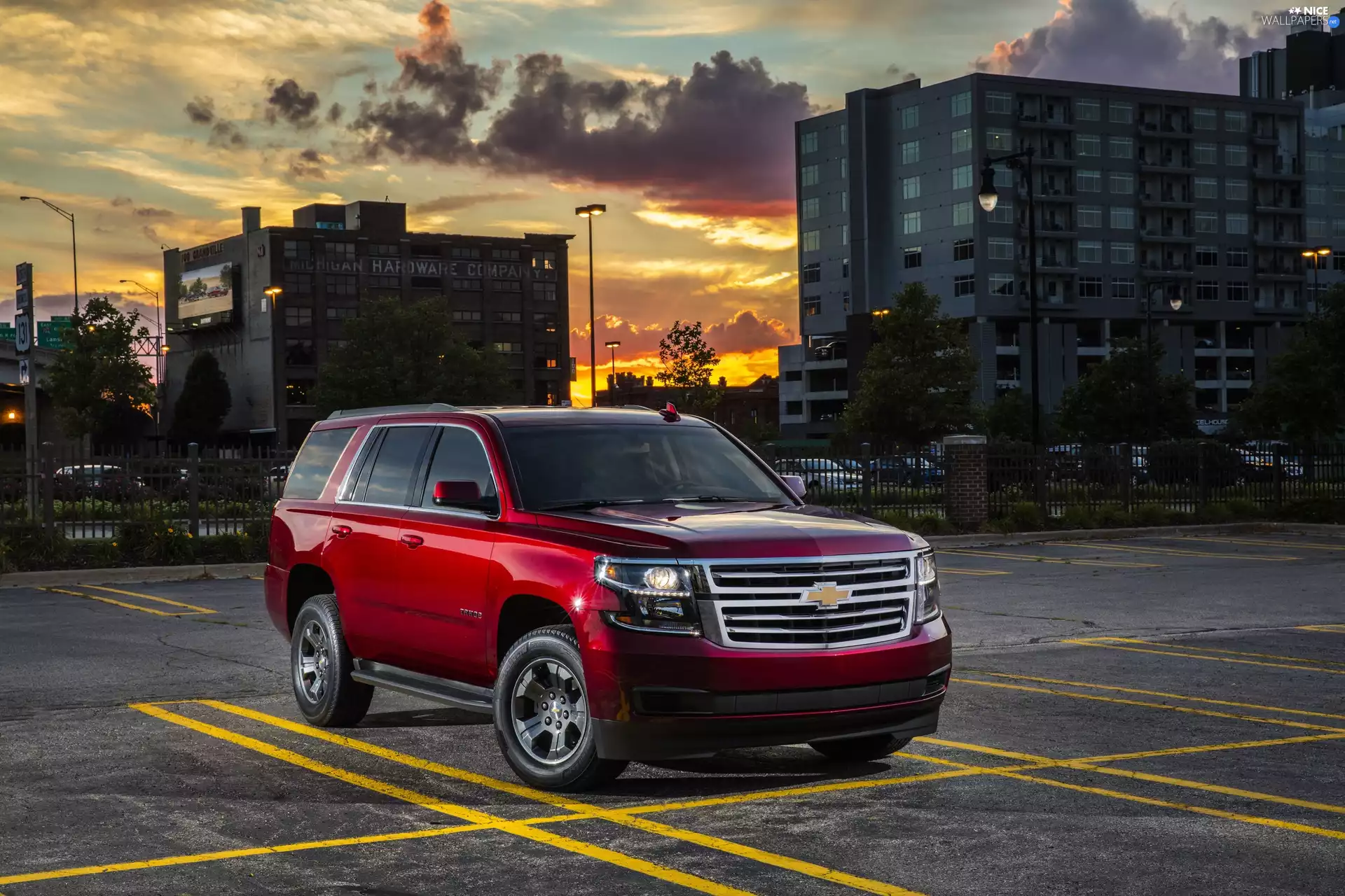 2018, Red, Chevrolet Tahoe