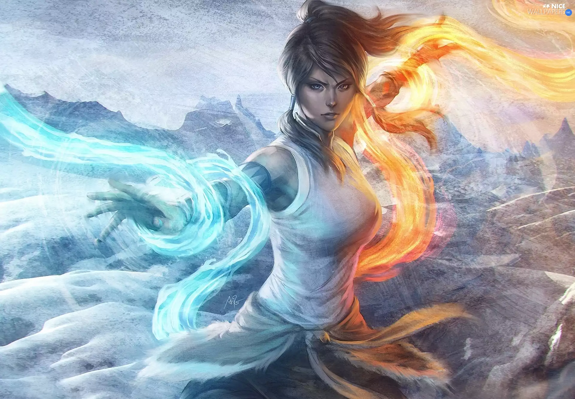 series, Korra, element, The Legend of Korra