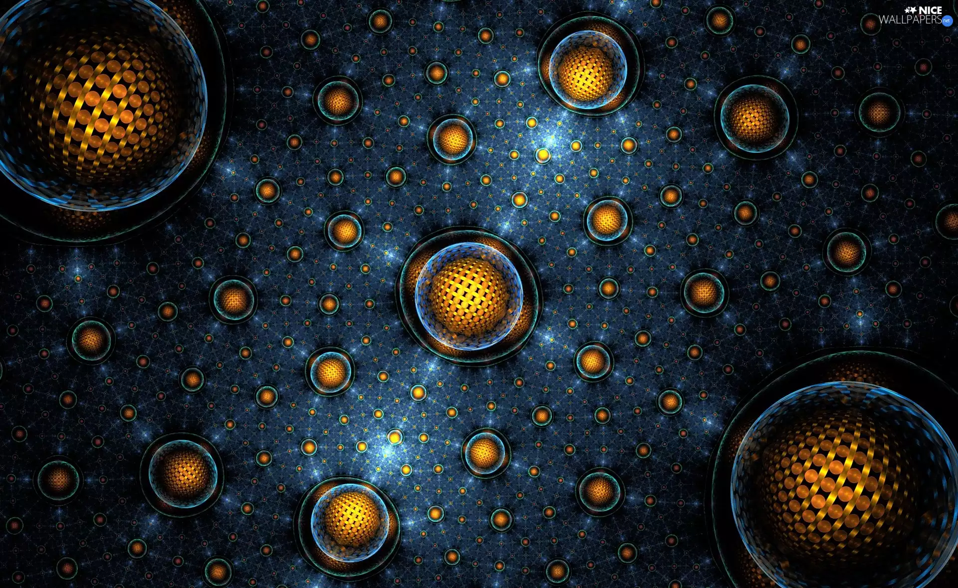 Granate, The luminous, Orbs, Fraktal