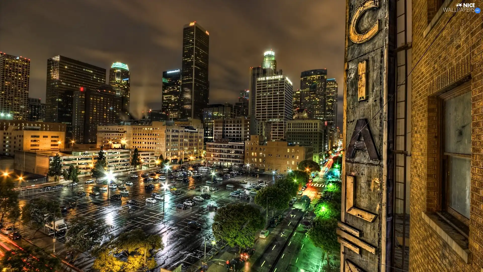 night, Los Angeles, Town