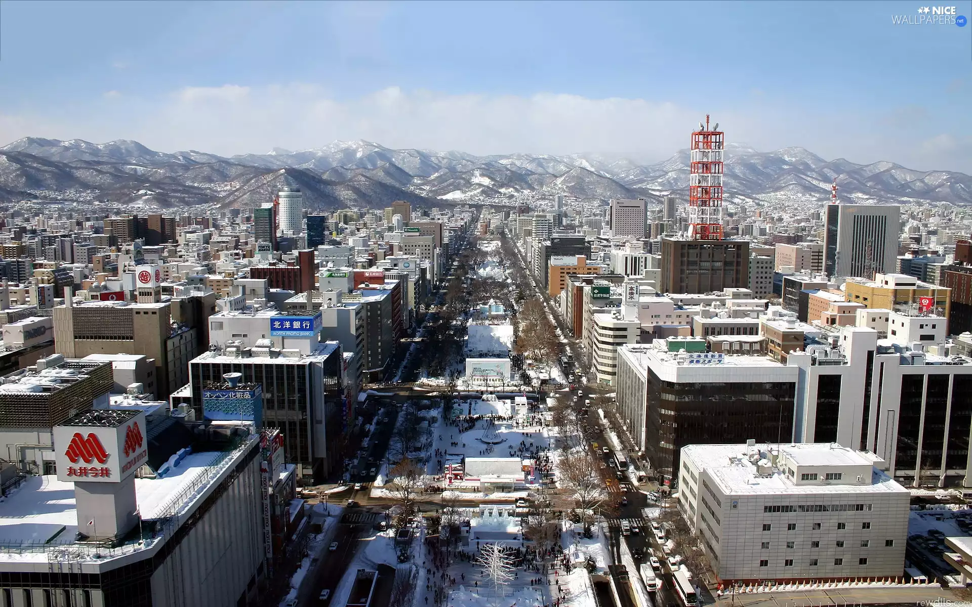 Town, Japan, Sapporo