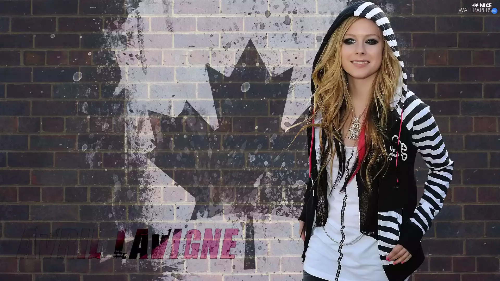 smock, hood, blouse, tunic, Avril Lavigne