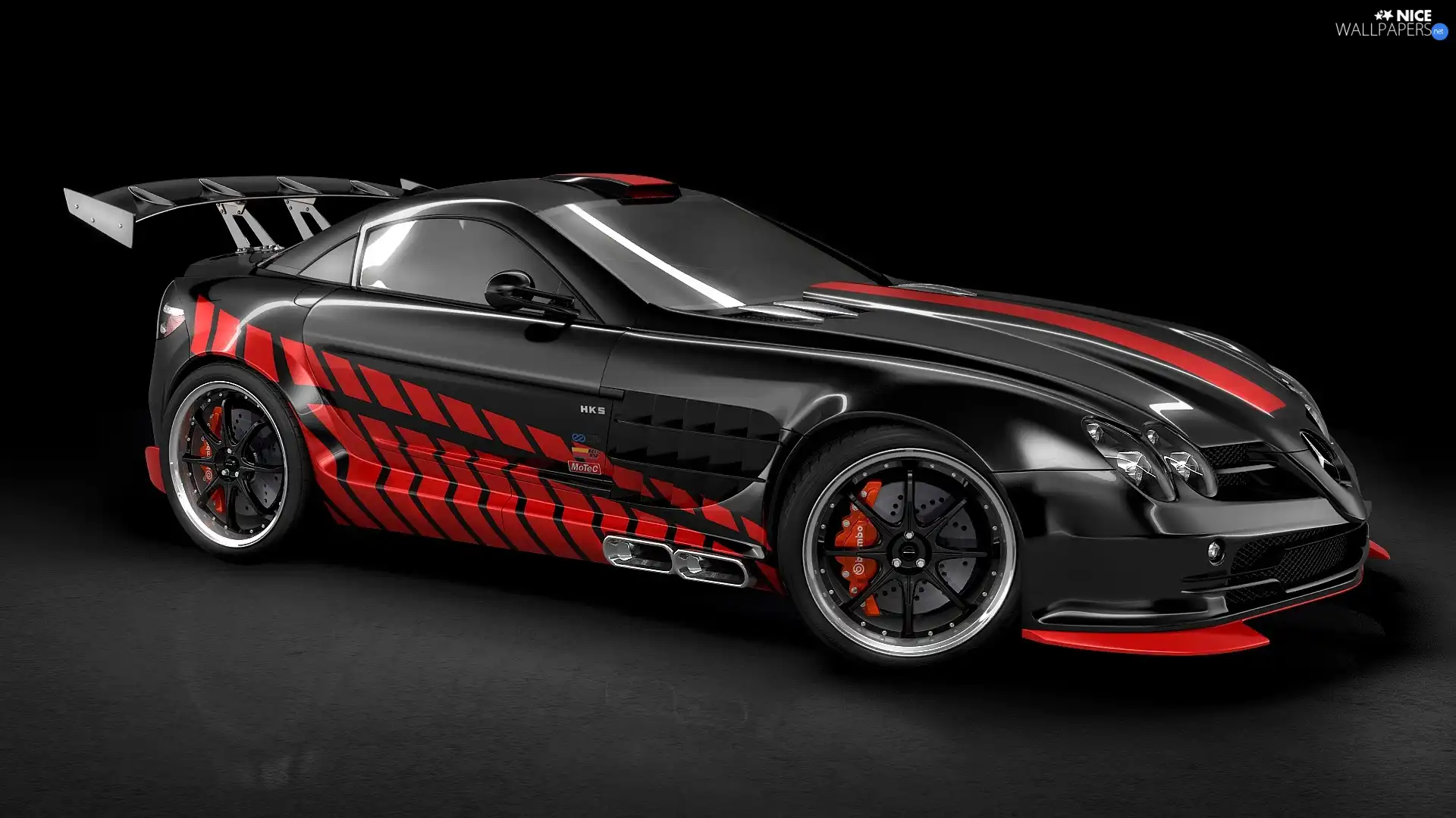 Mercedes SLR, virtual, TUNING