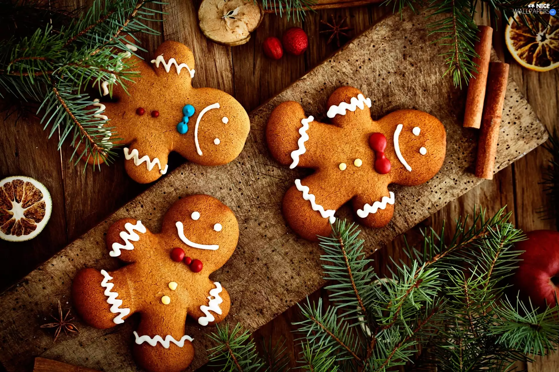 Twigs, Christmas, Gingerbread
