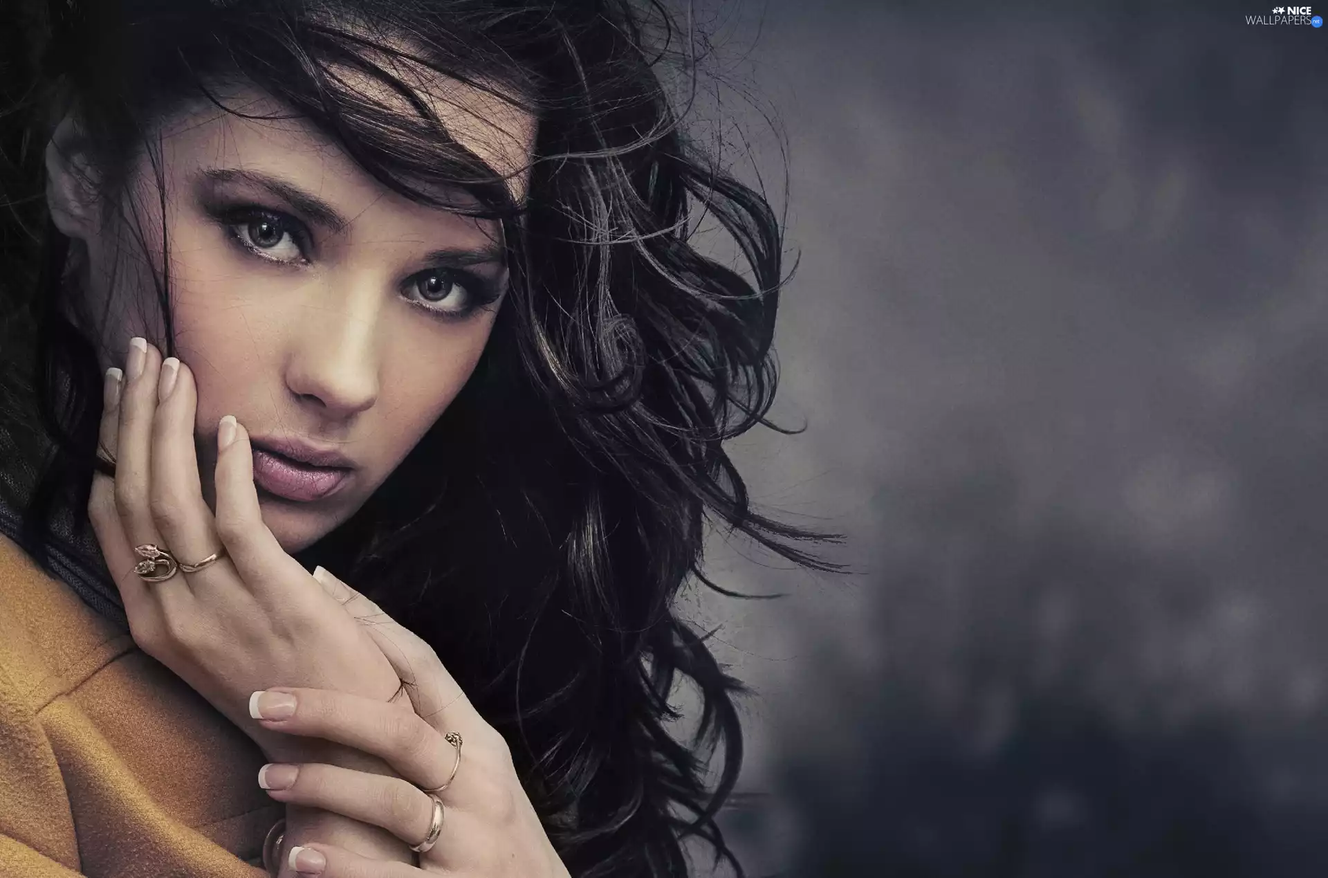 hands, Women, make-up