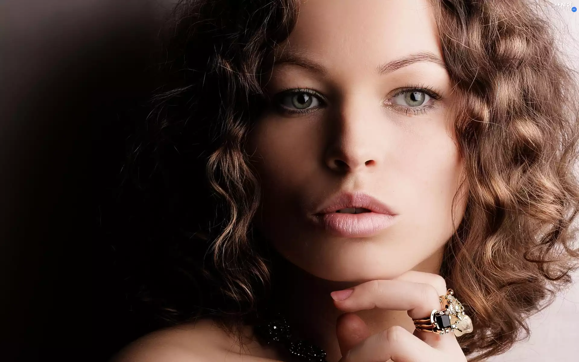 Hair, Women, make-up, Ring, subtle, spiral