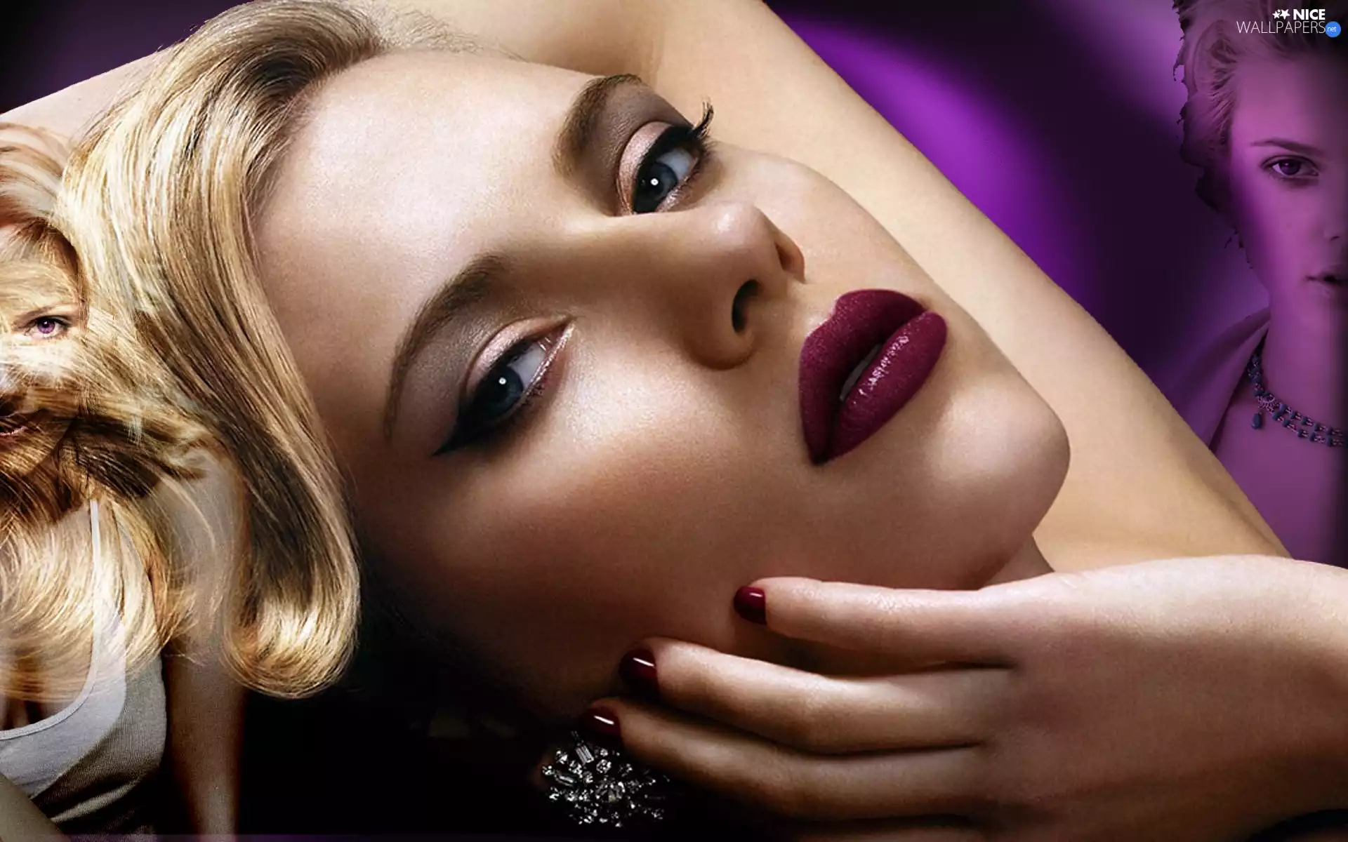 Scarlett Johansson, make-up