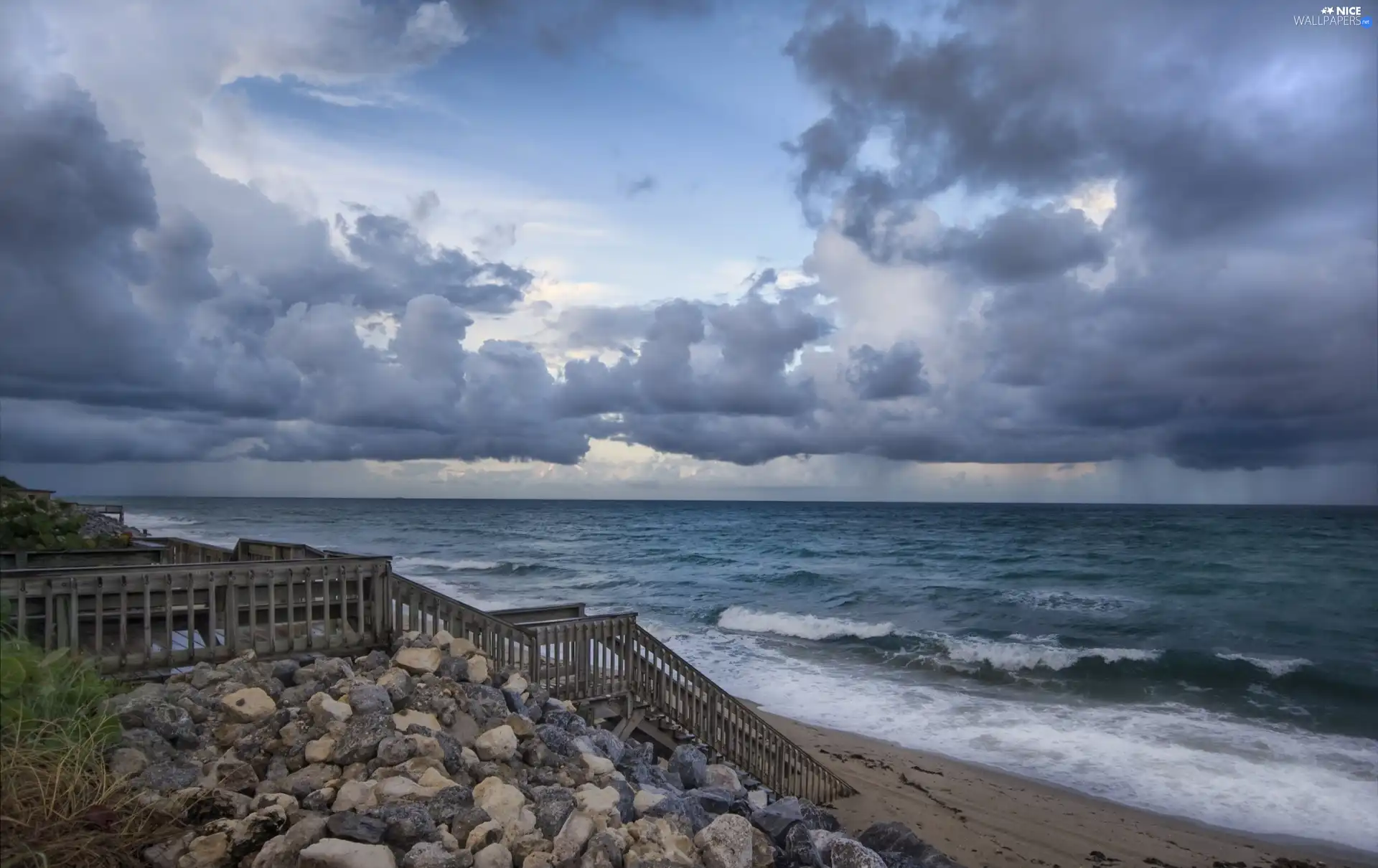 sea, Floryda, USA, Palm Beach