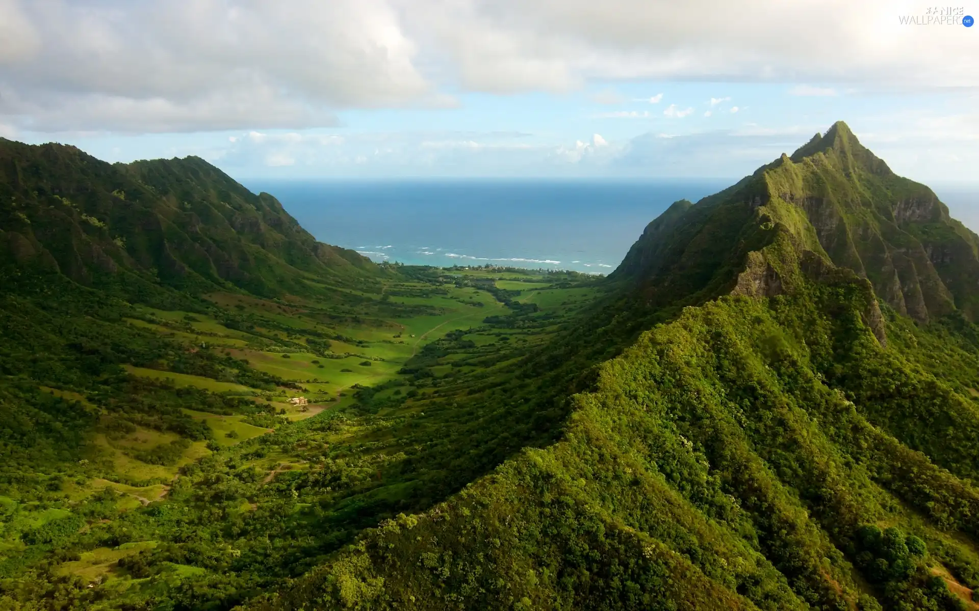 sea, The Hills, Valley