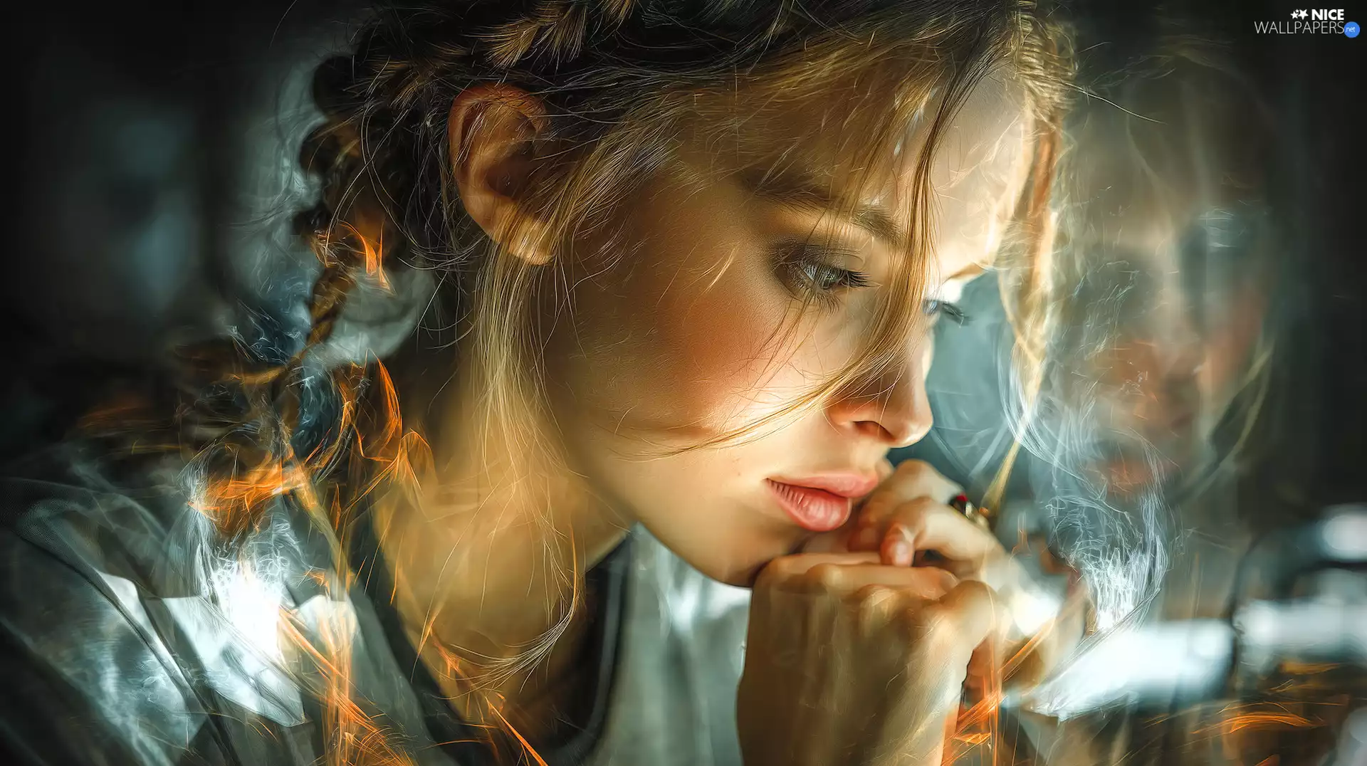 Hair, graphics, face, very sensible, Women