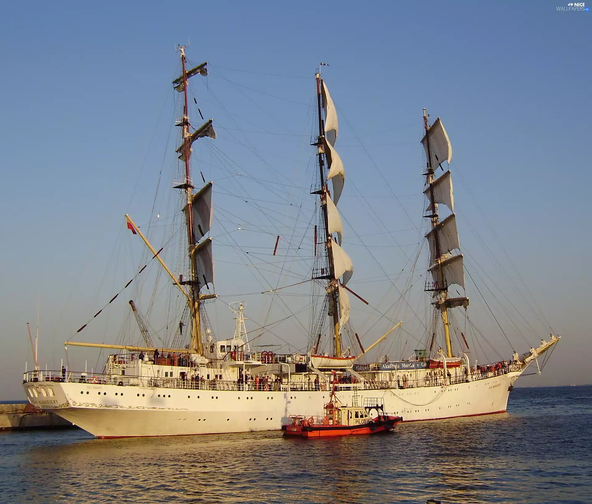 sailing vessel, gift of youth