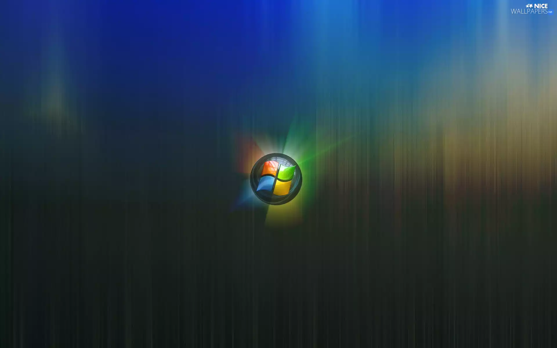 Vista, illuminated, logo