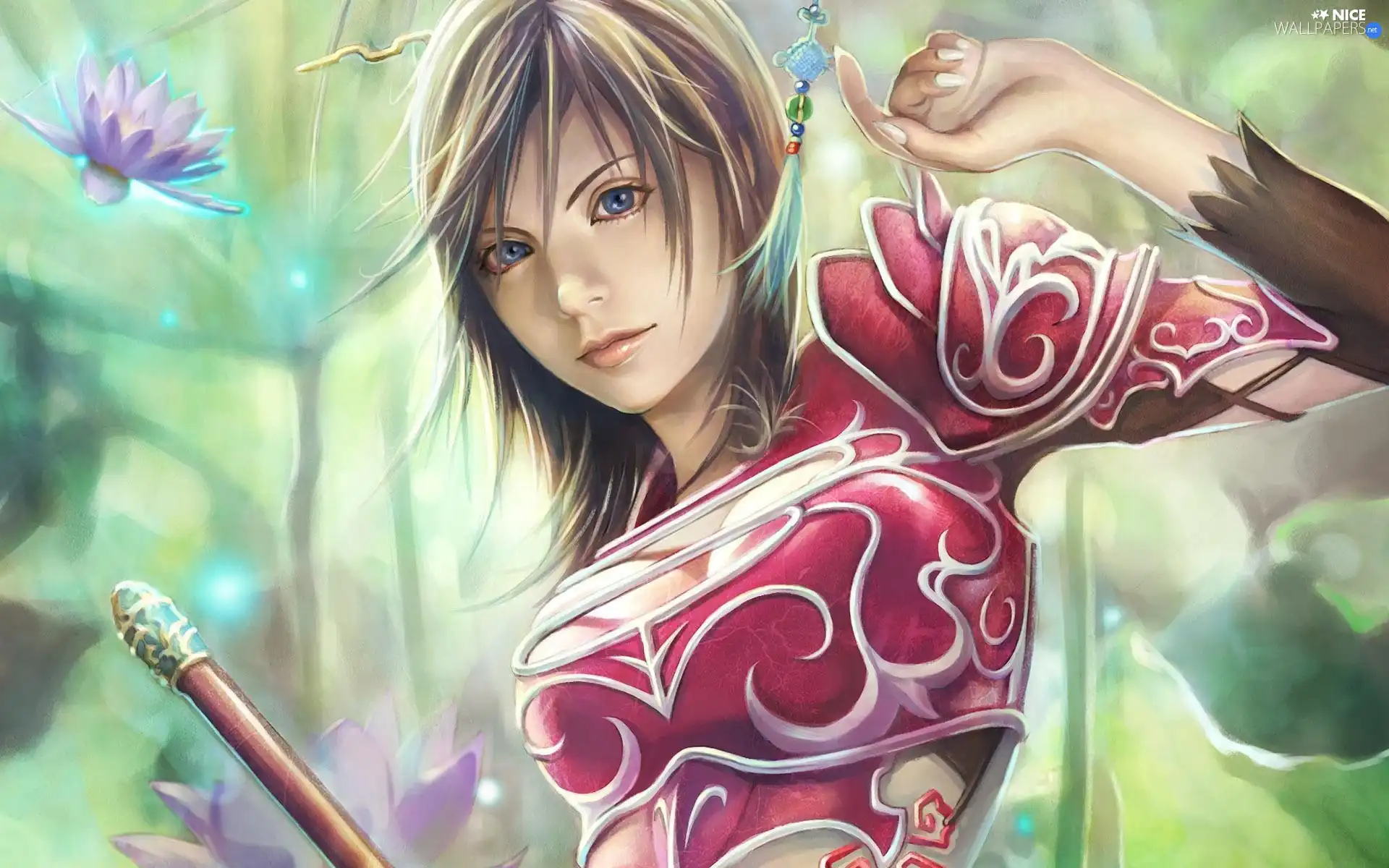 Beauty, warrior