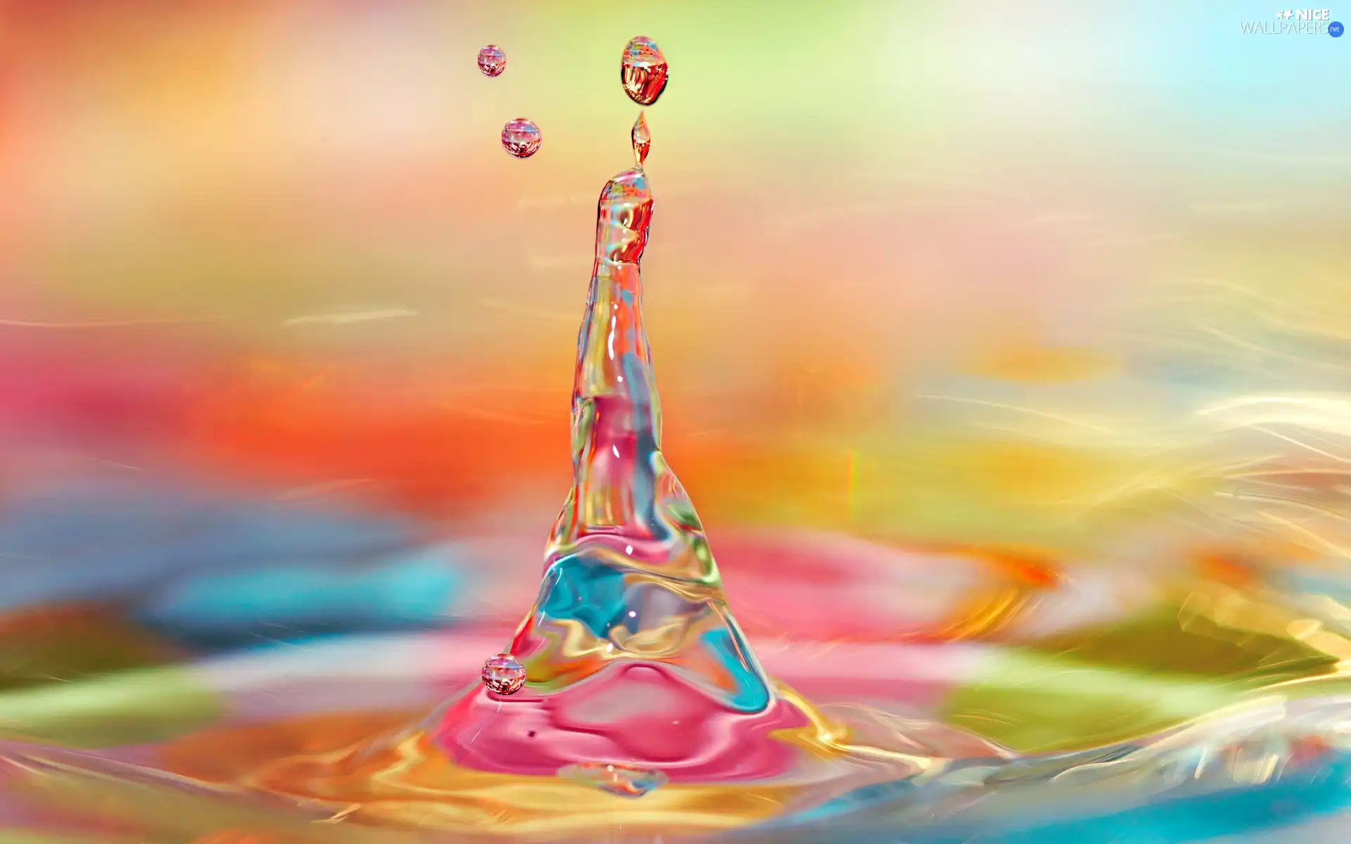 water, splash, Coloured