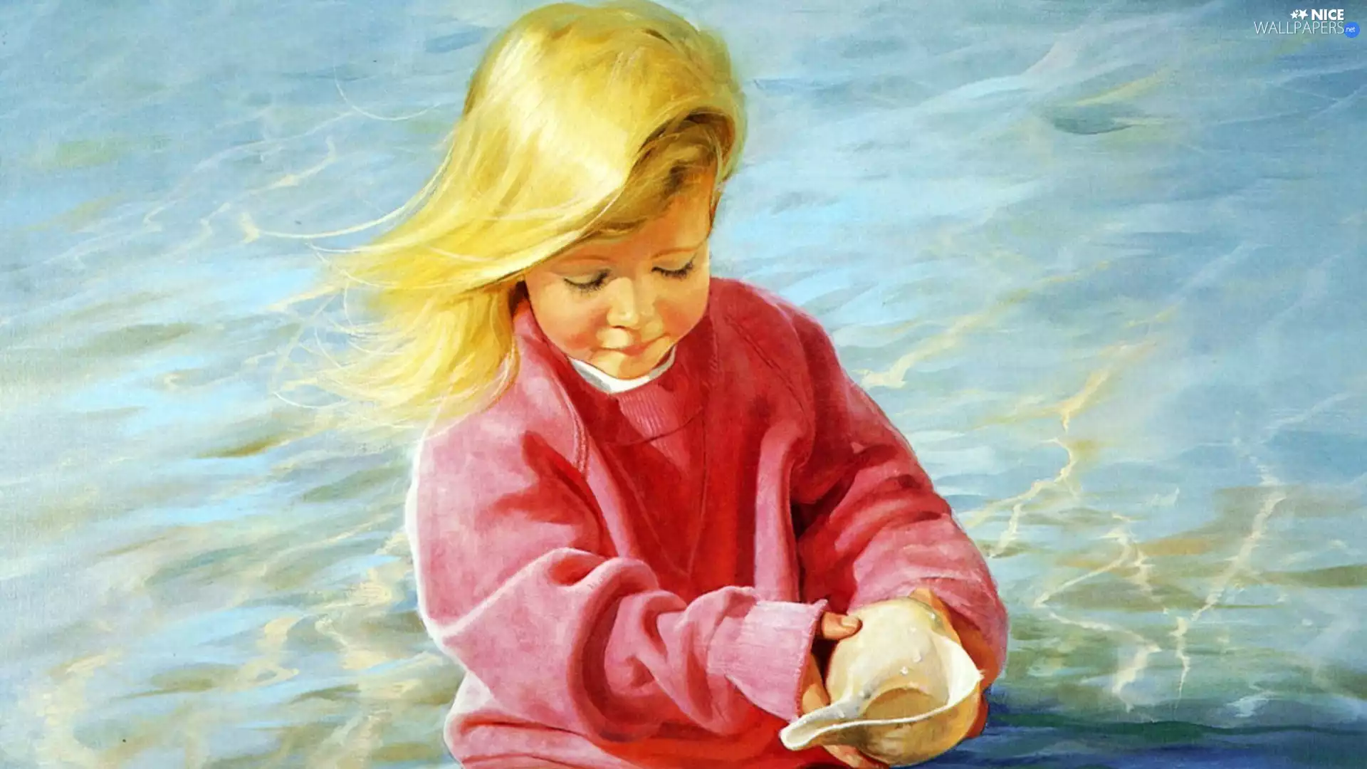 Donal Zolan, girl, water