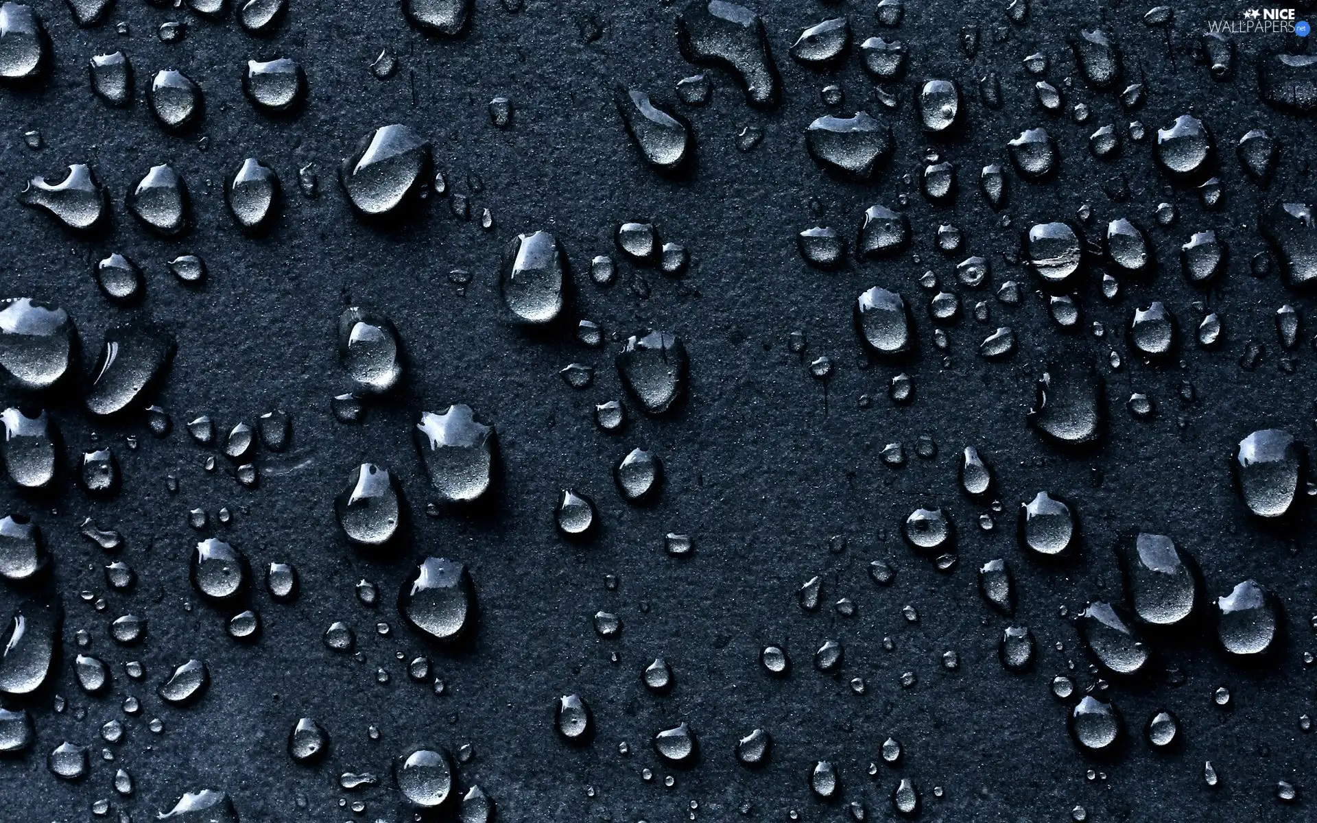 drops, water