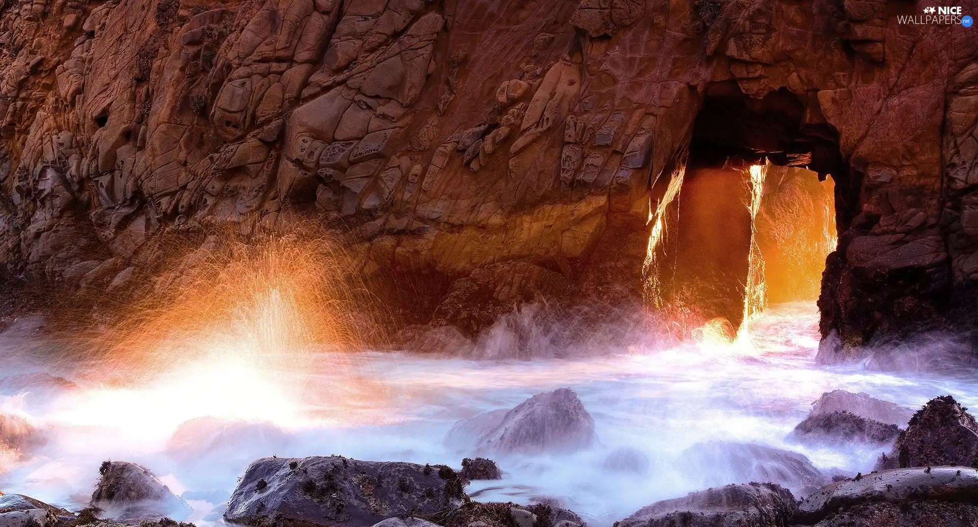 water, rocks, Stones