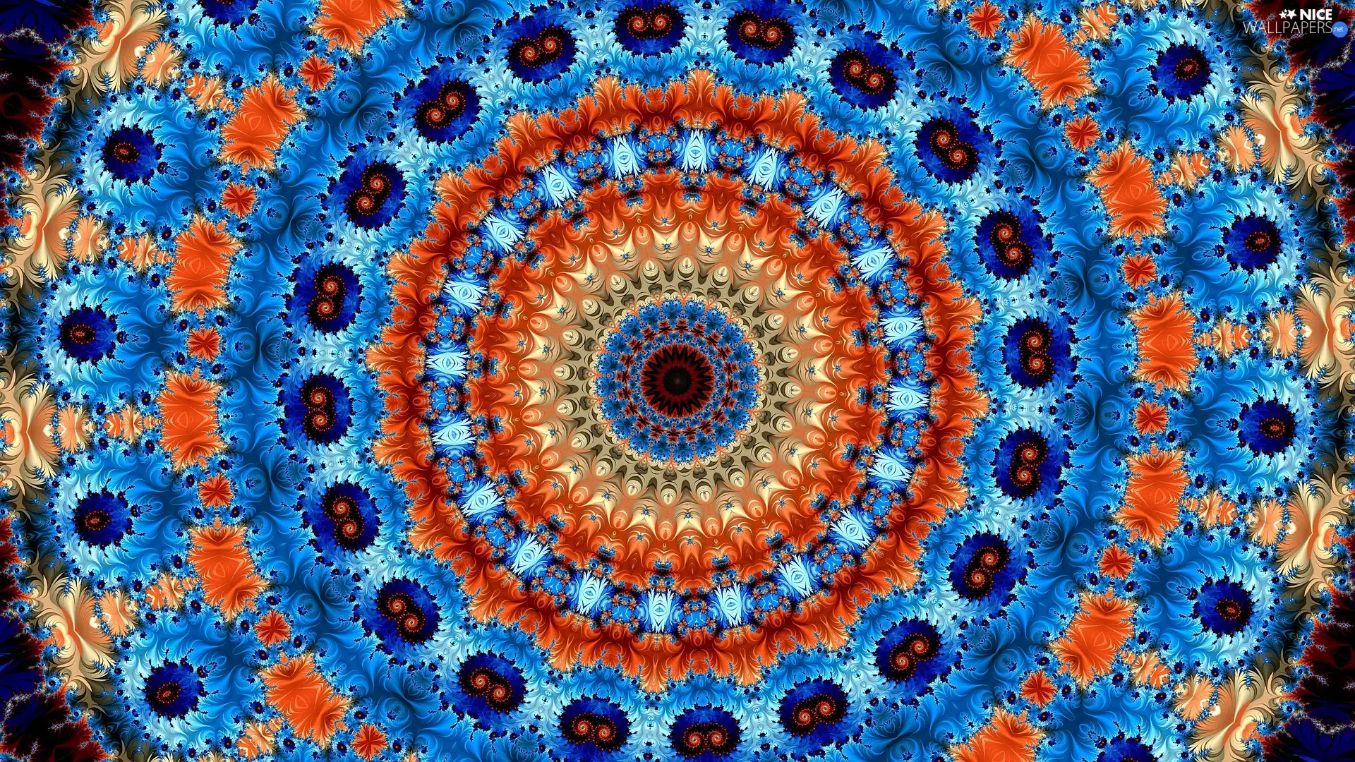 wheel, Fraktal, Kaleidoscope