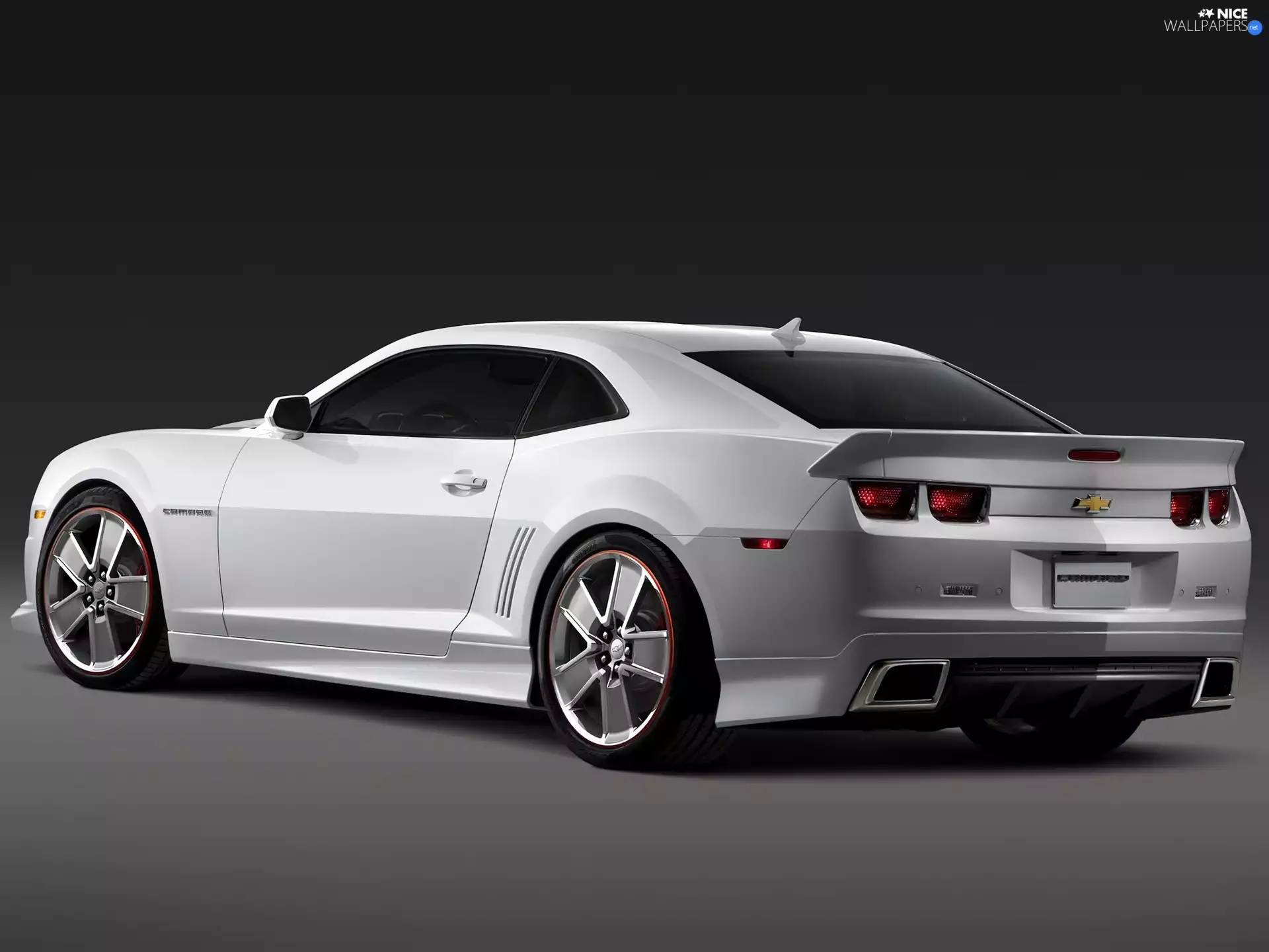 White, Camaro SS