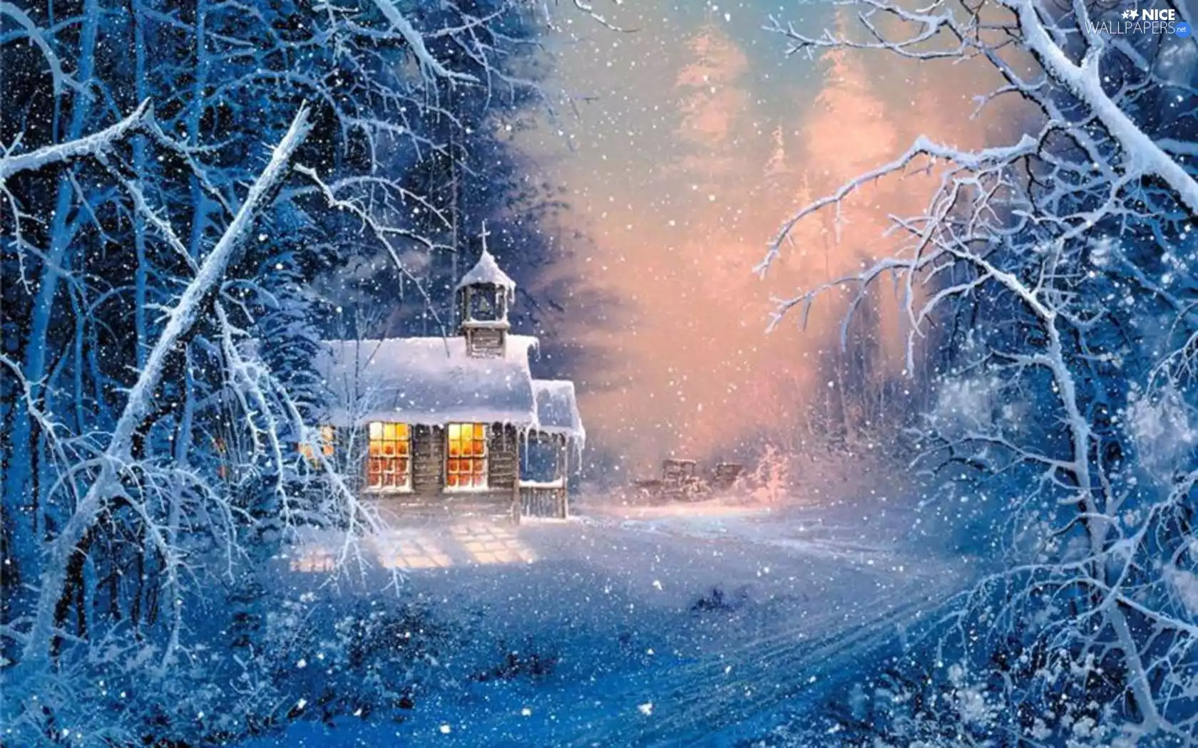 winter, winter, view