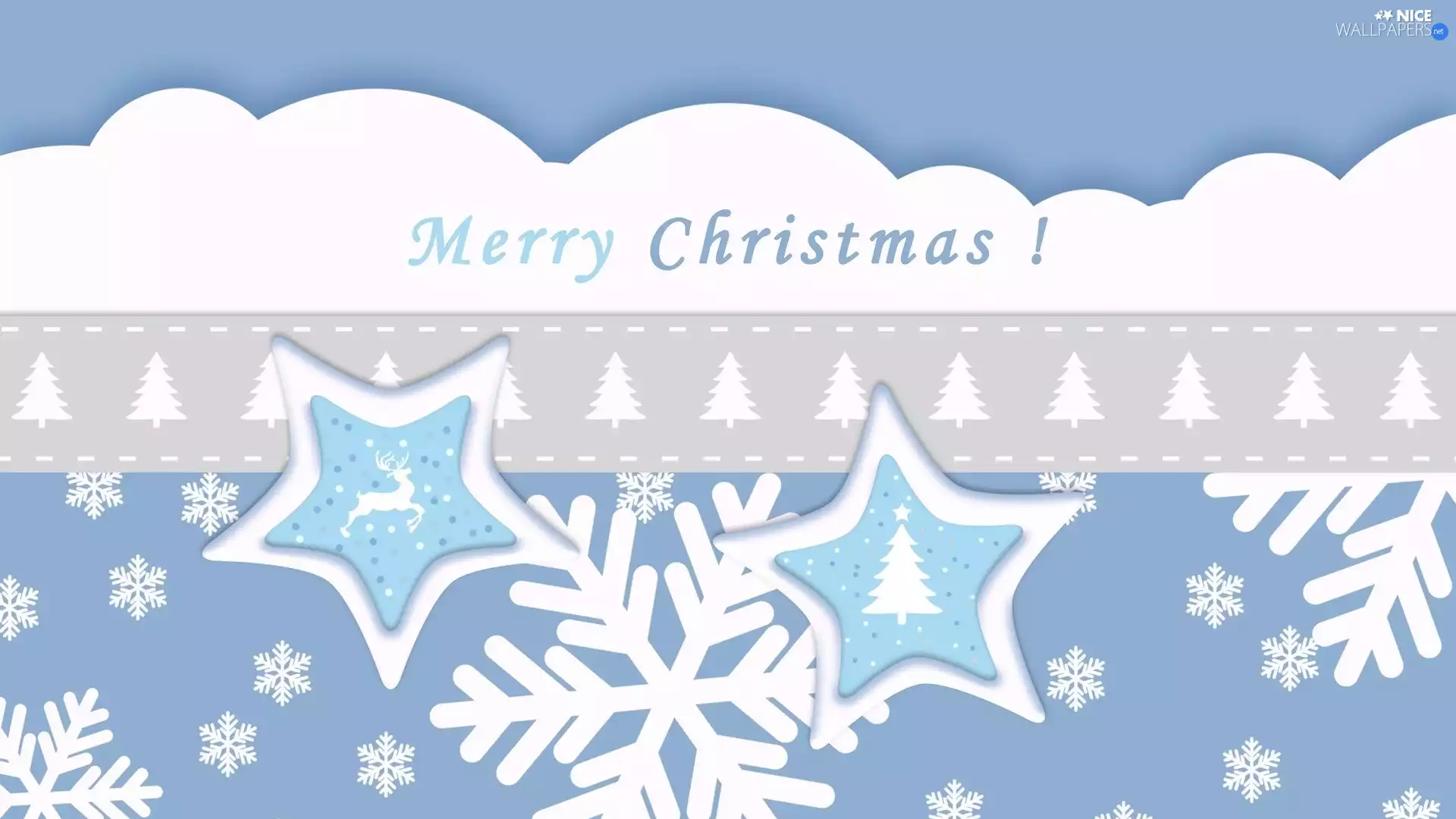 Stars, blue background, Wishes, ##, Christmas