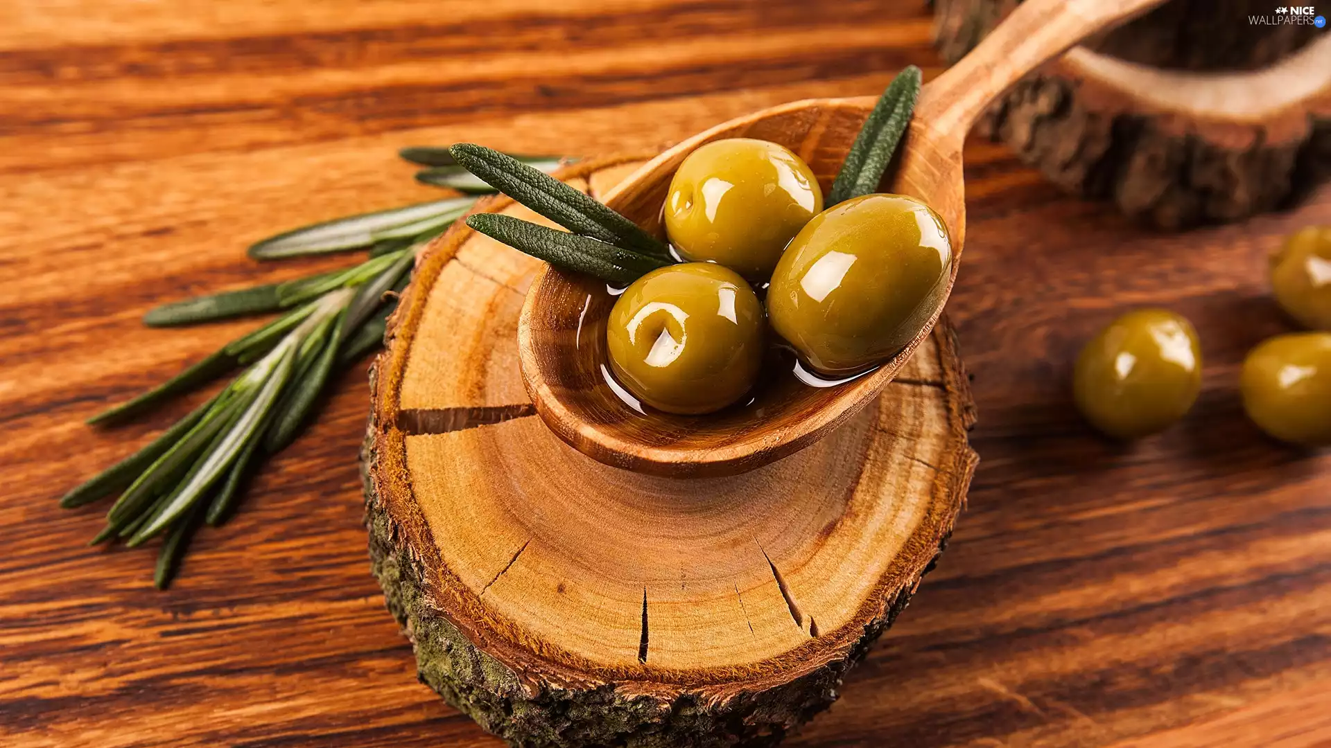 olives, bucket, Wood, Wooden