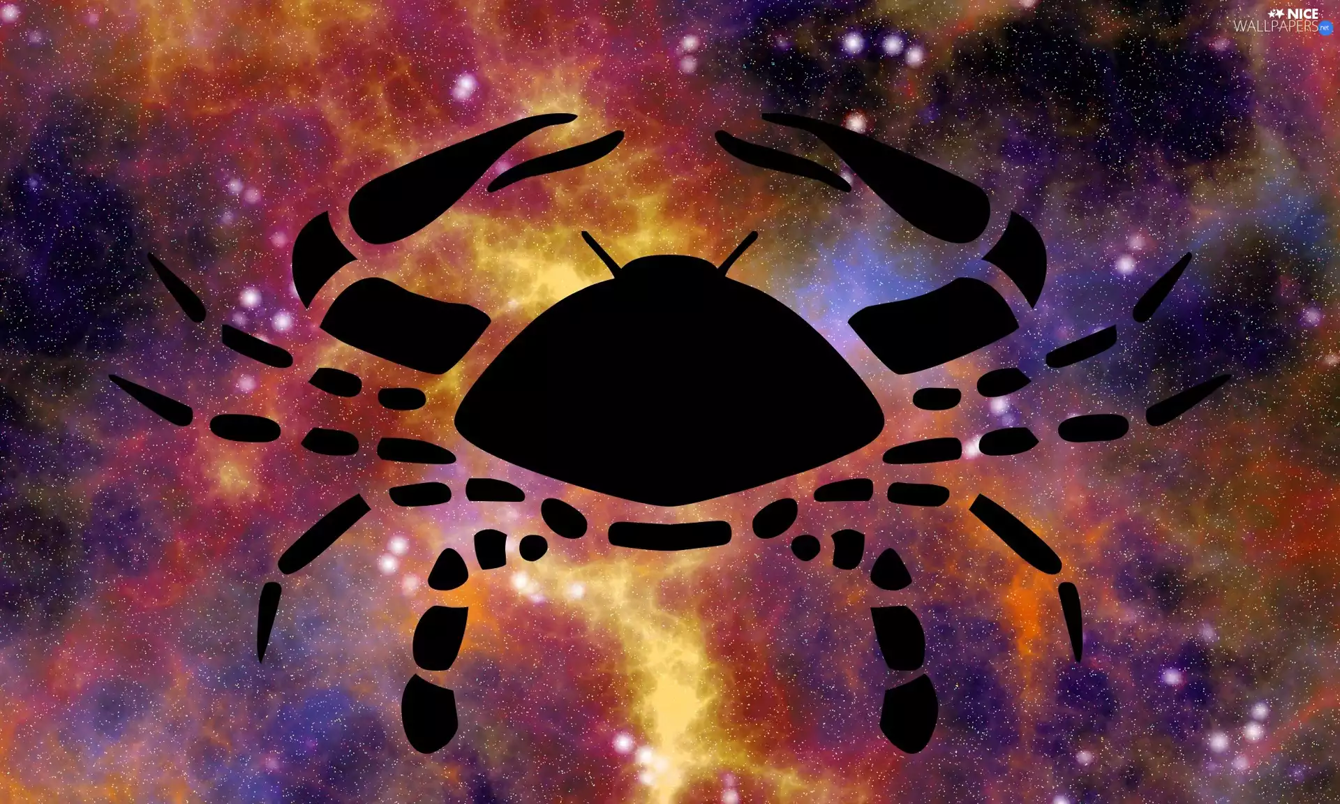 Sign of the Zodiac, Universe, graphics, canker