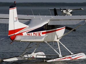 Cessna 185, an, water, Seaplane